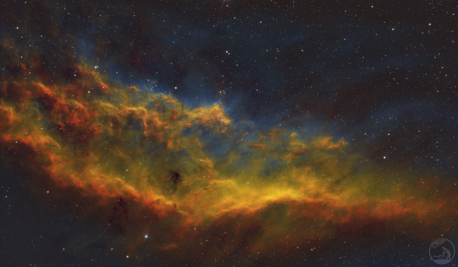 两个相机拍的加州