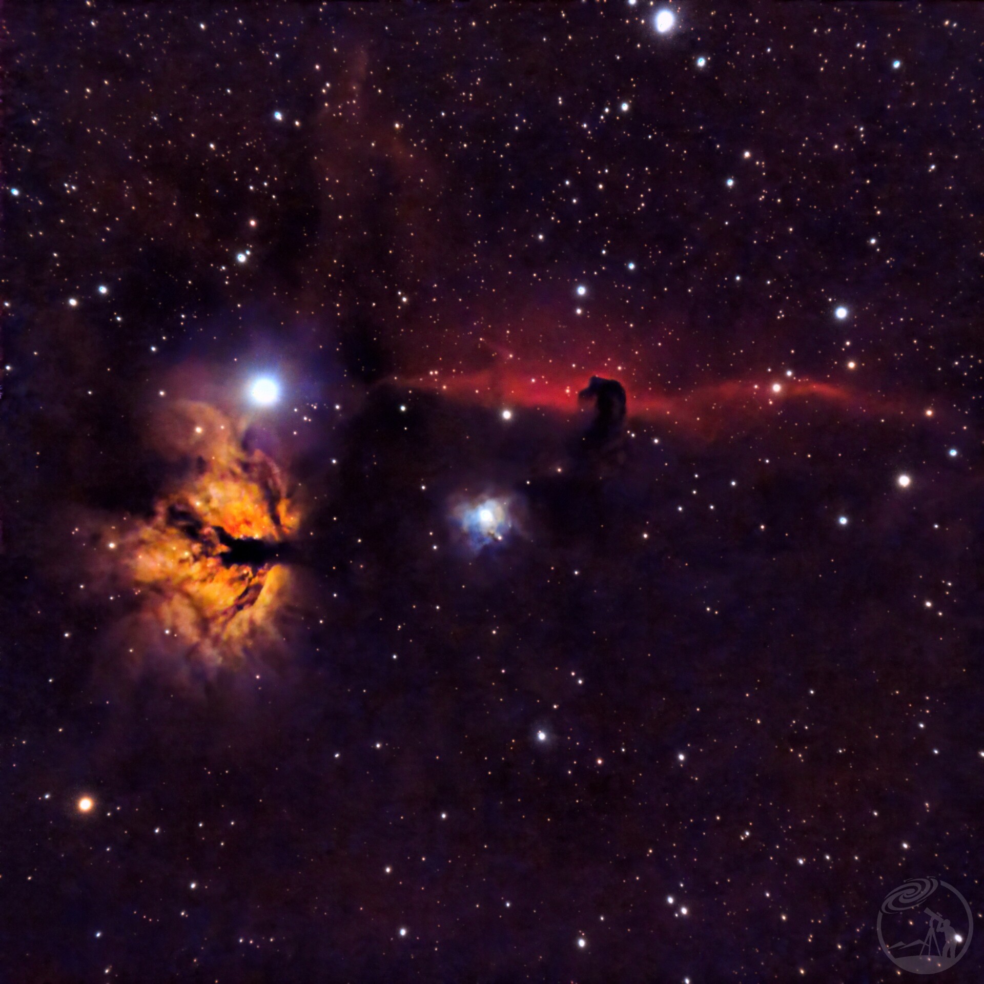 凌晨2点的火树与马头