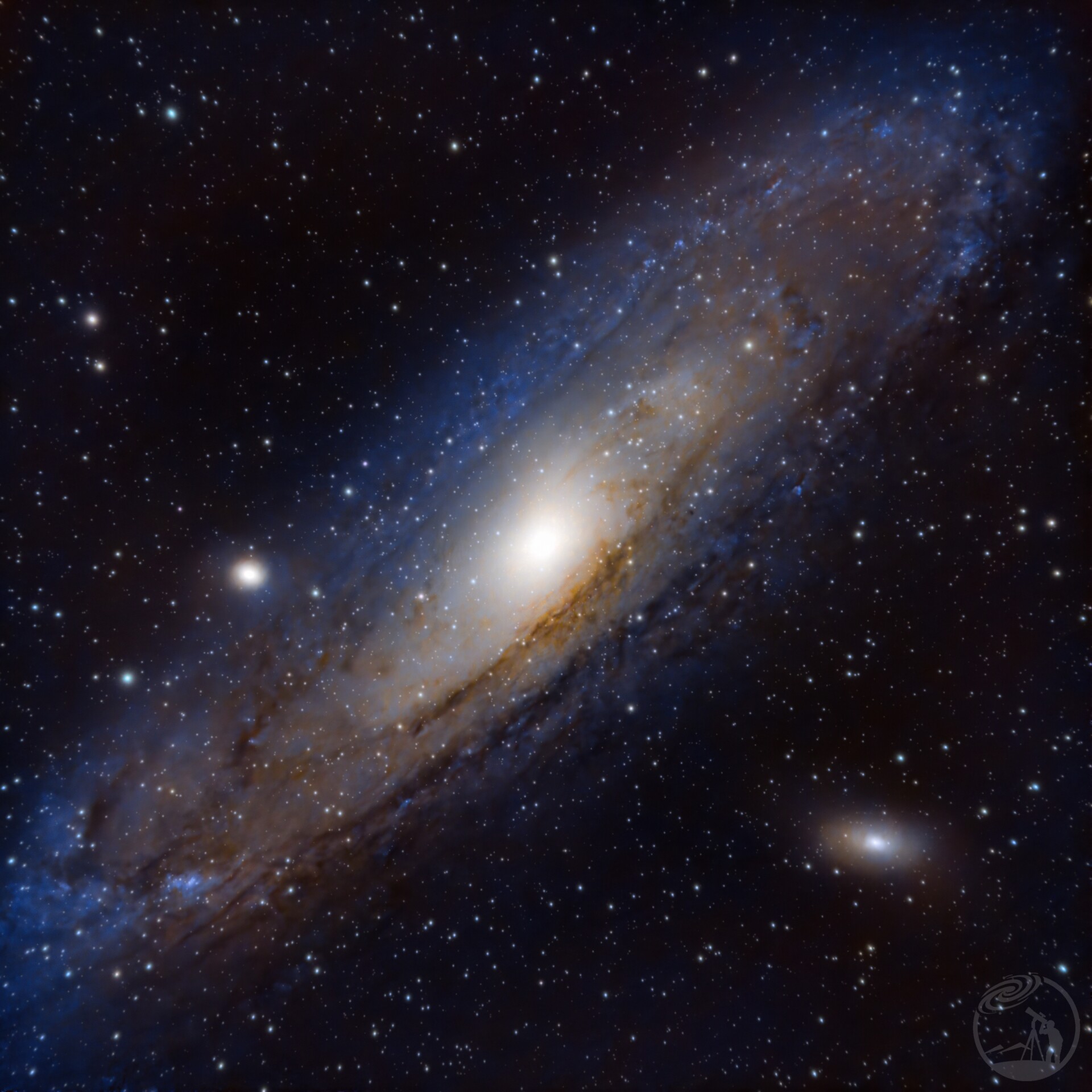 绚丽的仙女座星系