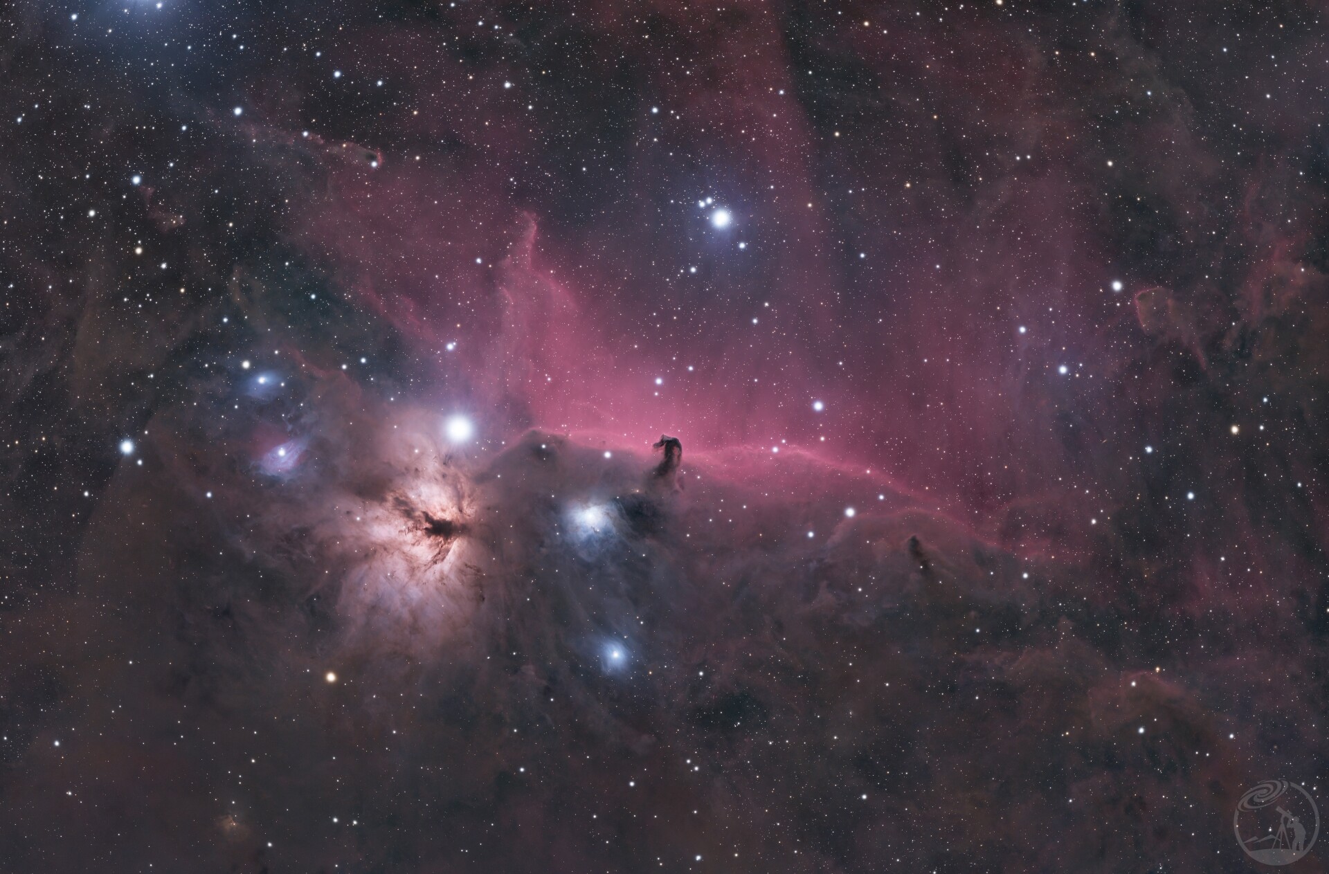 IC434马头星云 色彩重制