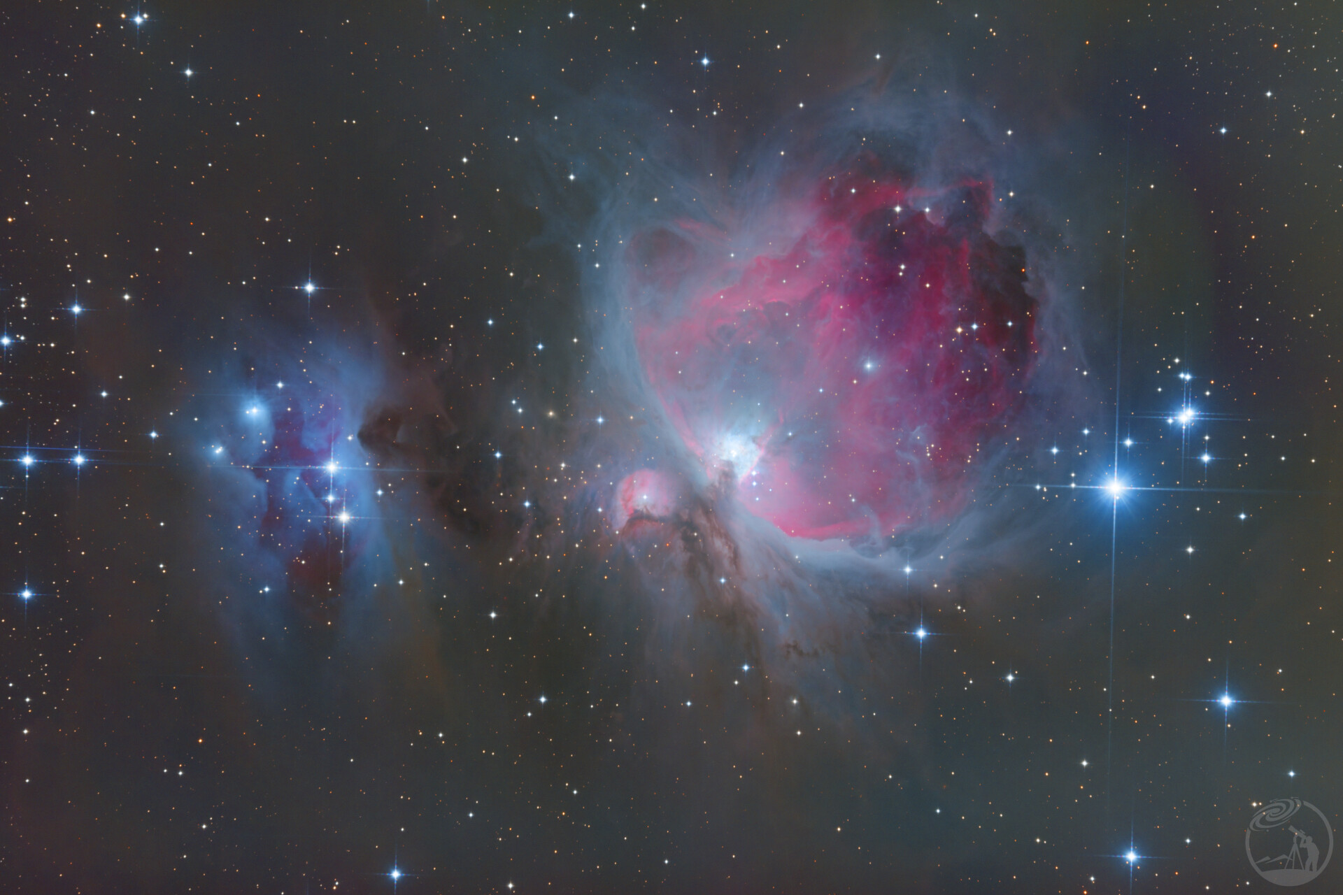 8级光污染硬拍m42