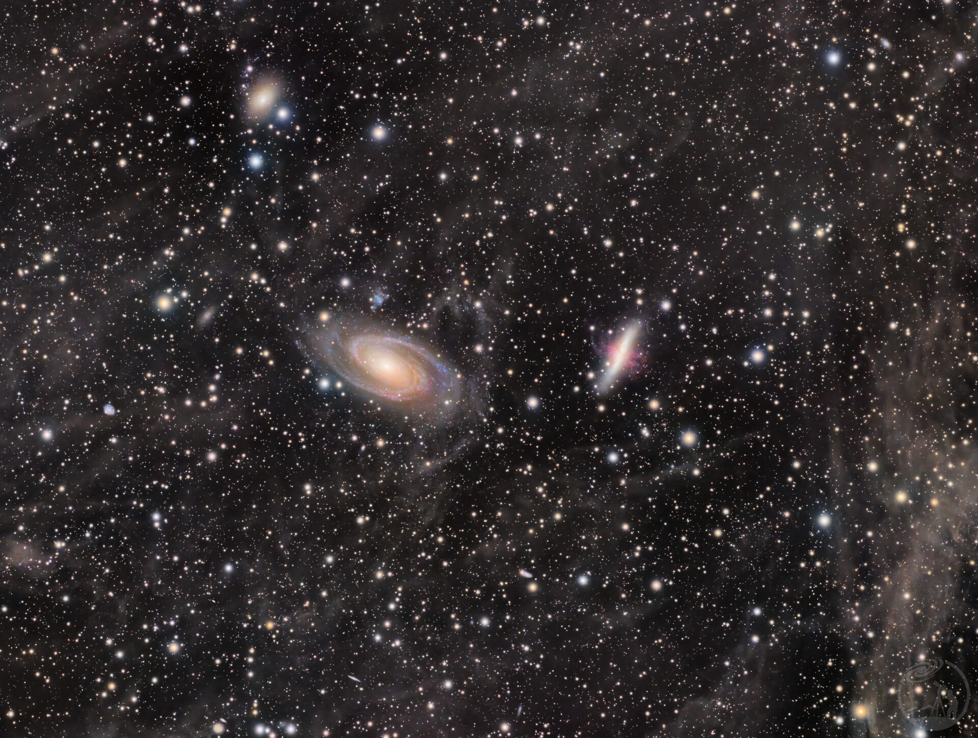 M81 M82 波德星系和雪茄星系