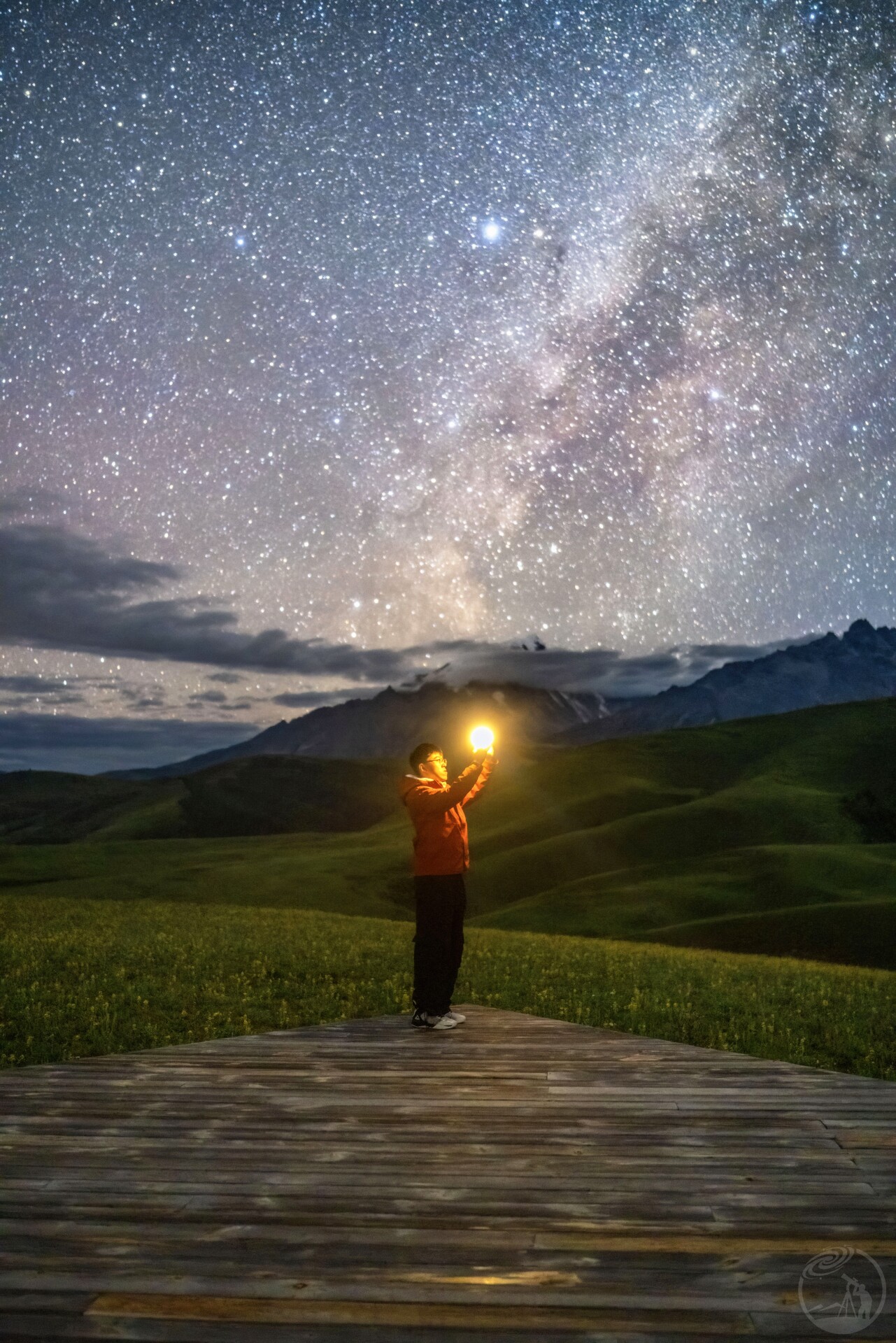 格聂山下，星河为幕