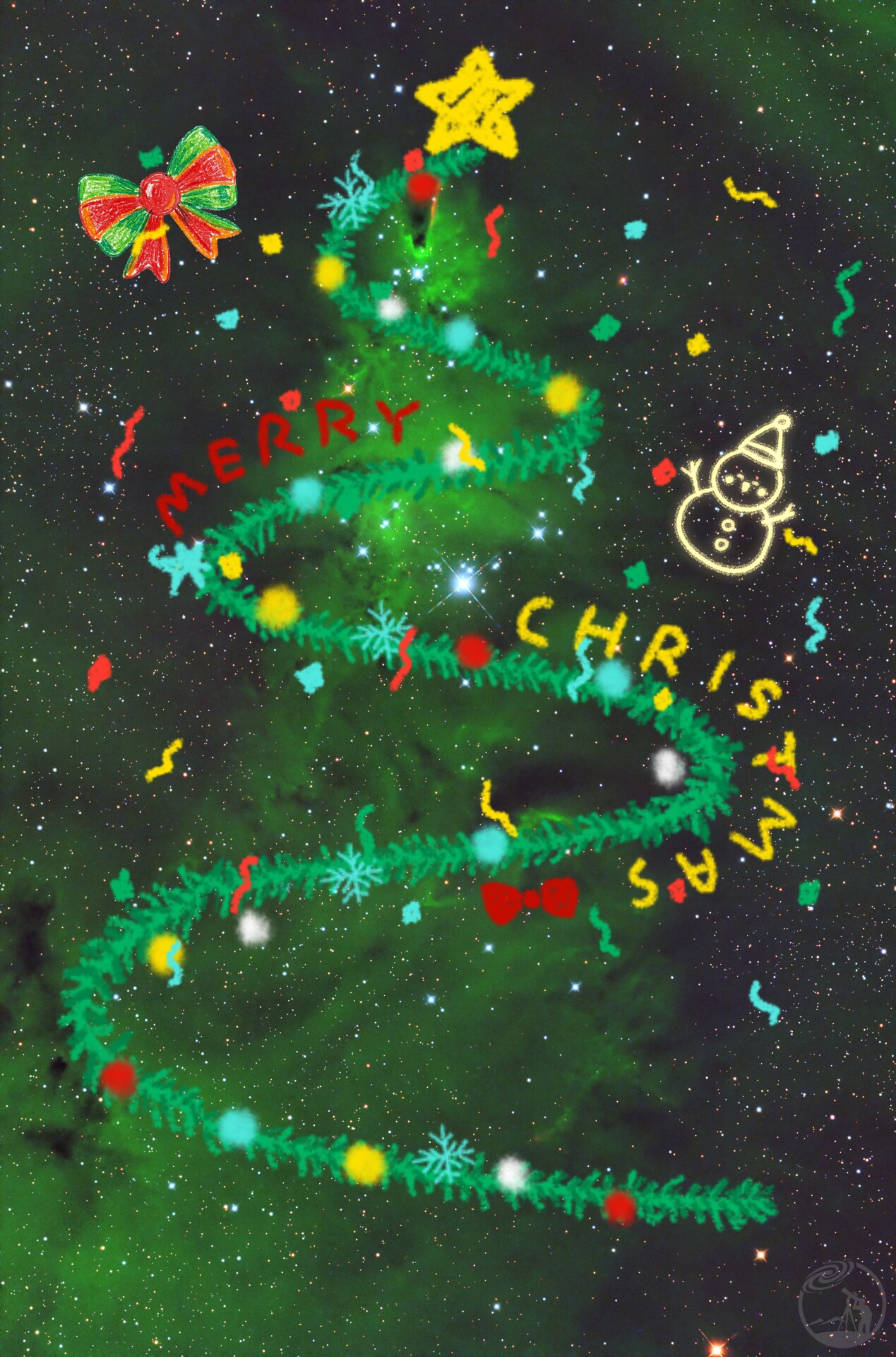 ngc2264宇宙圣诞树