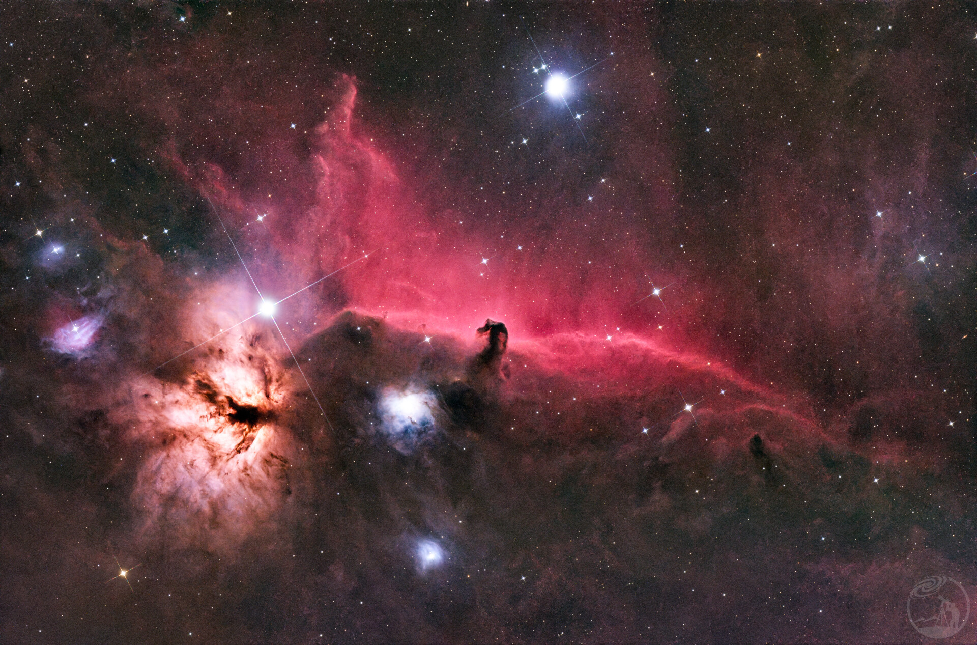 ic434 马头星云 4小时打野版