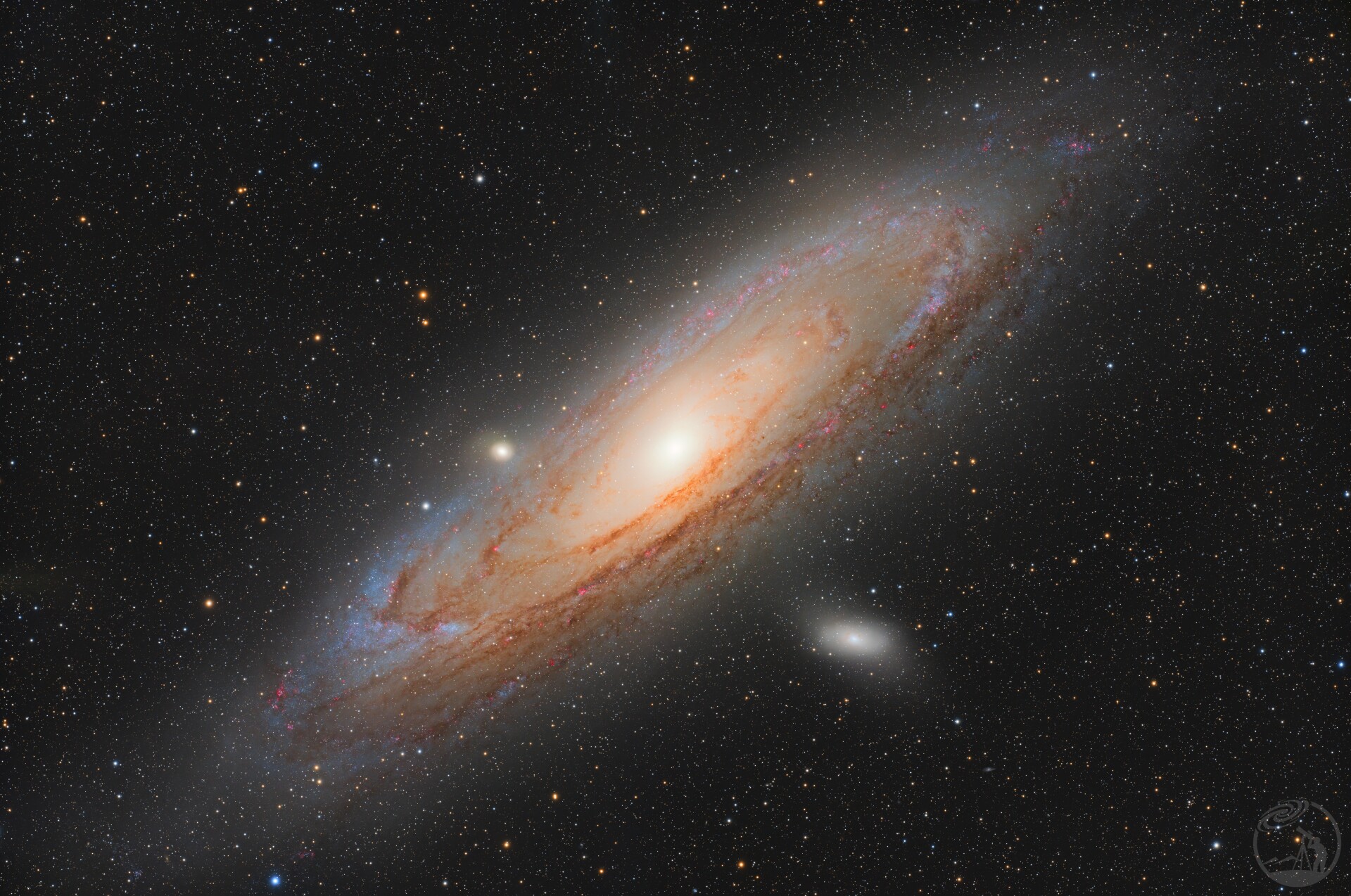 M31仙女座星系-迟交的新手作业