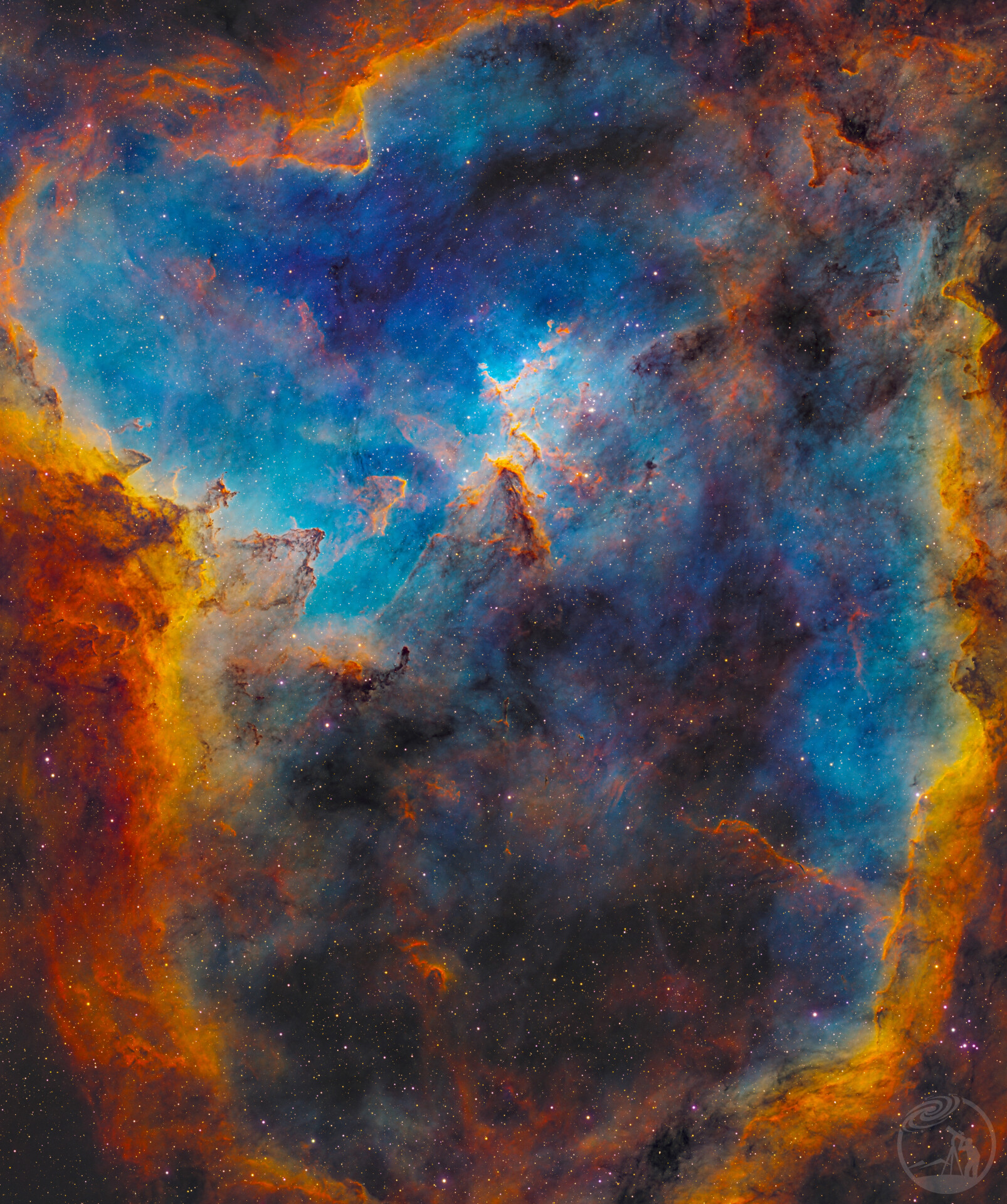 IC1805心脏星云窄带版