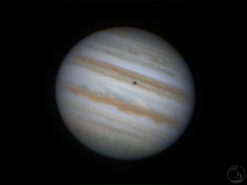 木卫二凌影与大红斑