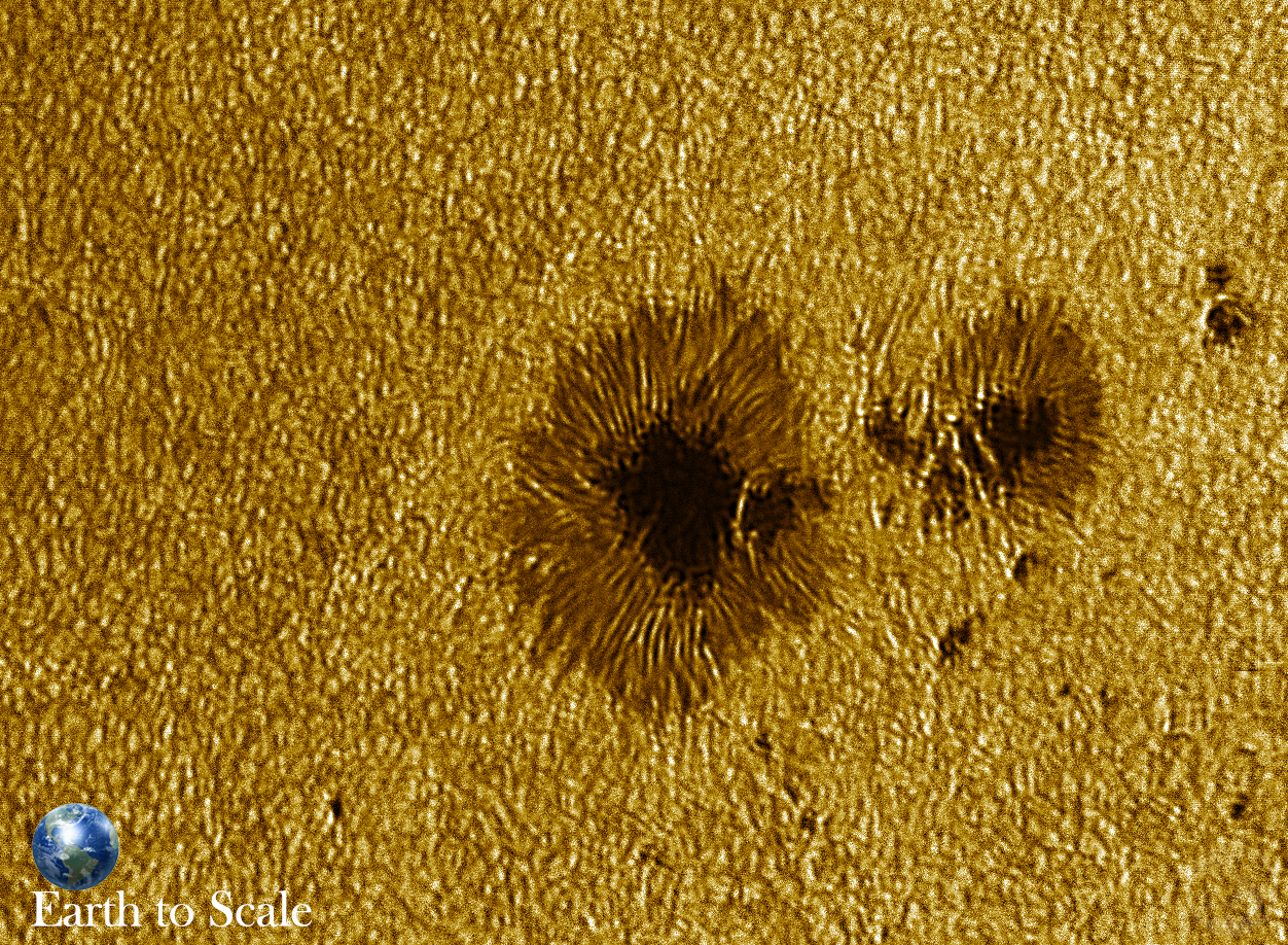 太阳活动区14318和米粒组织