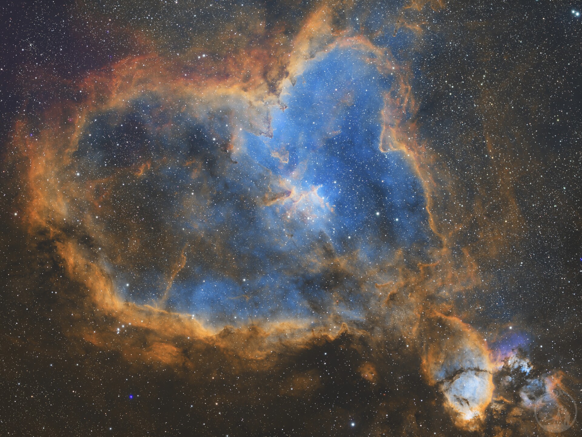 "四马难追"的127小时心脏星云