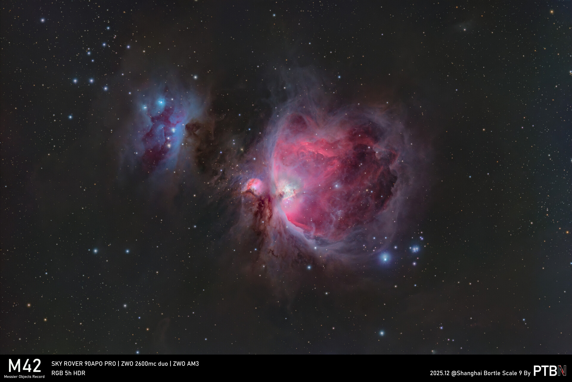 【9级区】M42四明星HDR