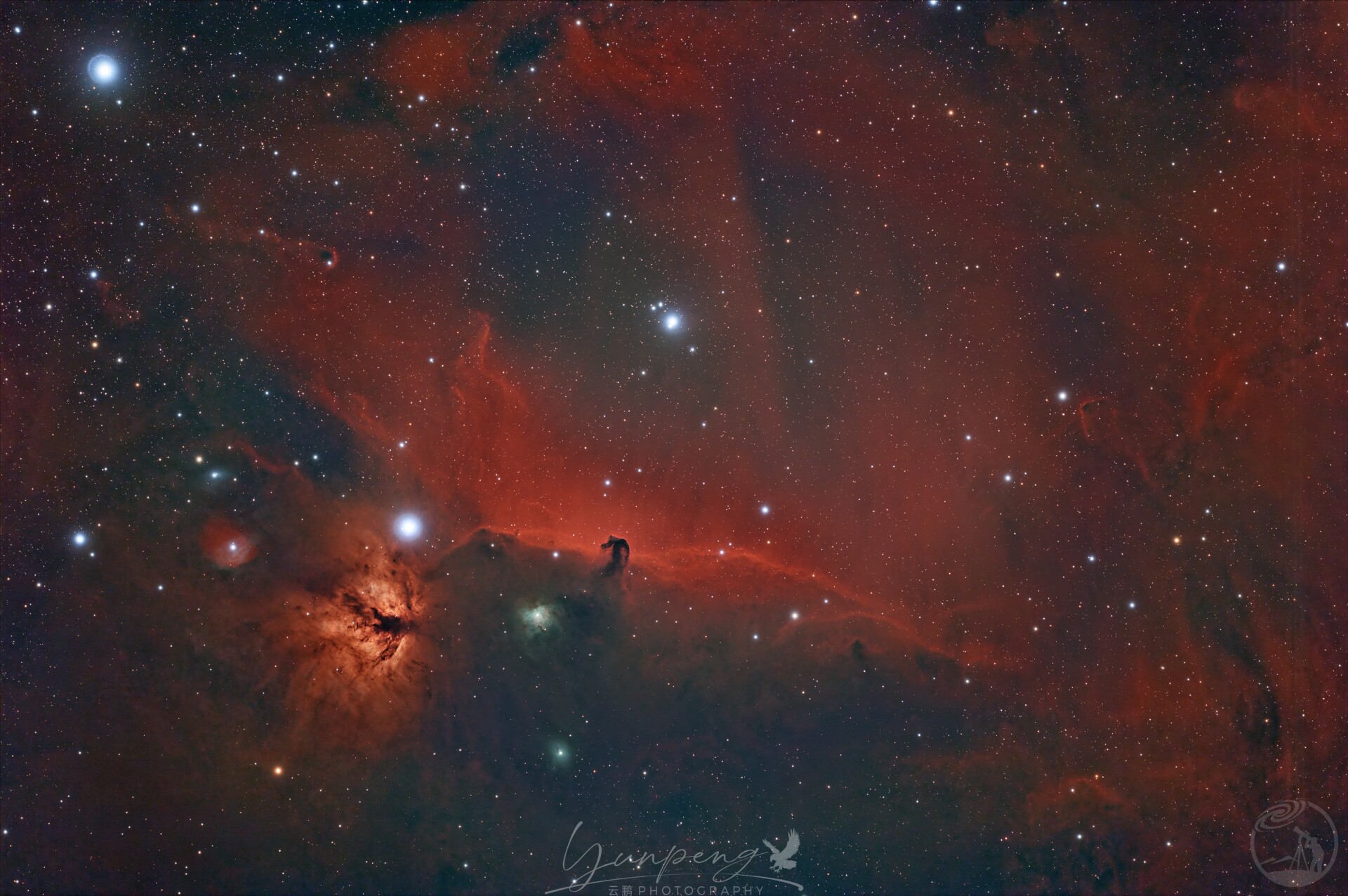 城市酱油片系列之IC434马头星云