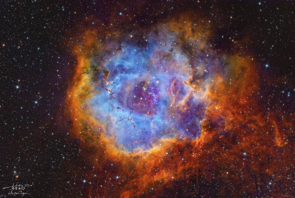 玫瑰星云 NGC2237（日图素材）