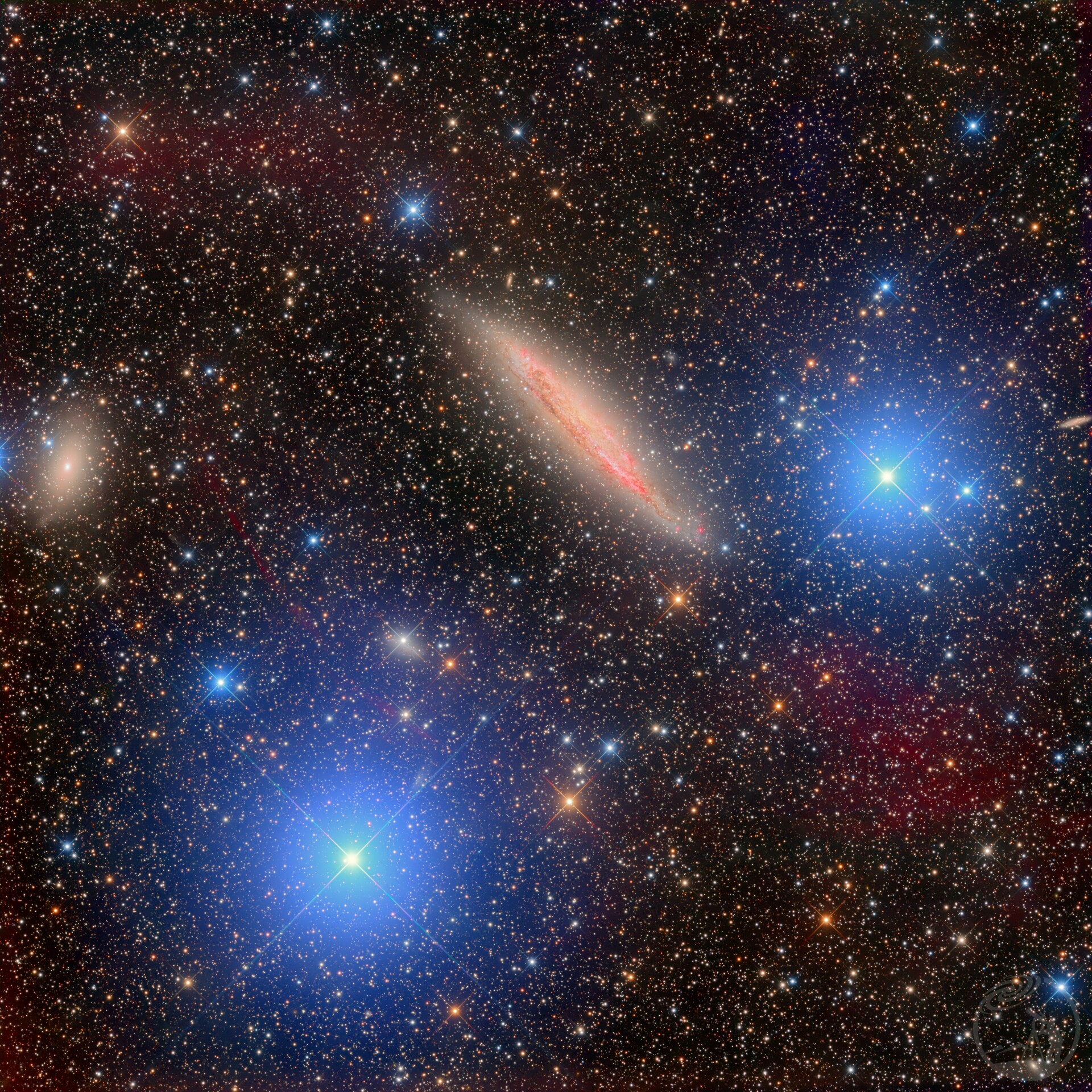 红鲱鱼星系及H通道IFN