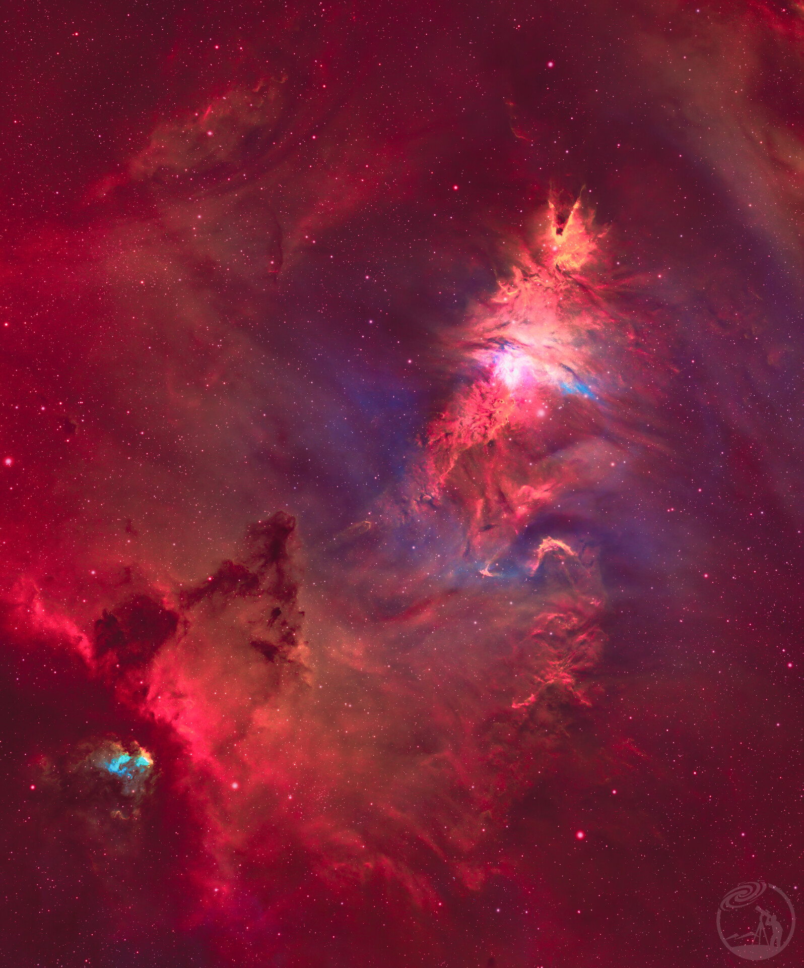 圣诞星云 SH2 273