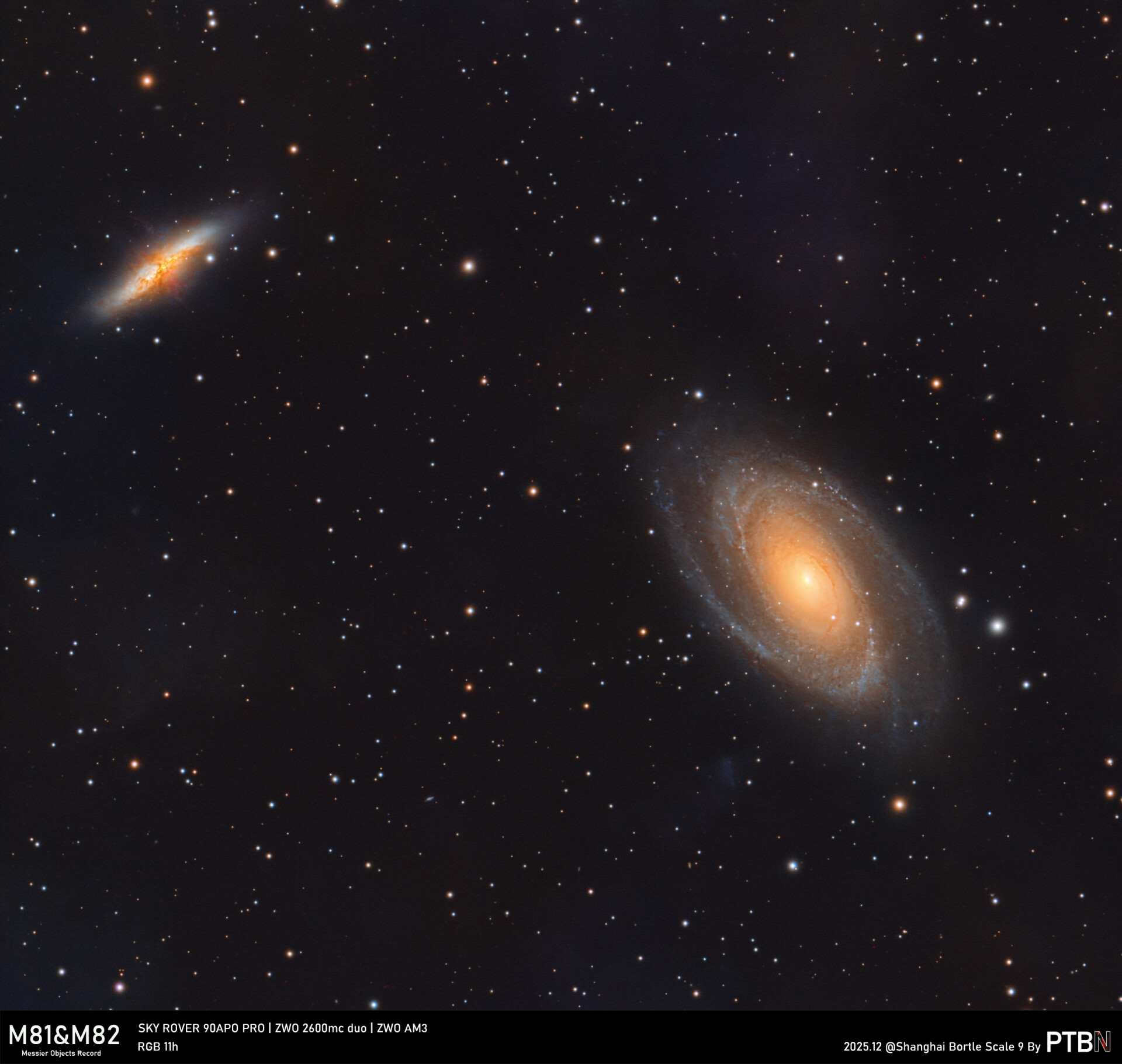 【9级区】M81&M82