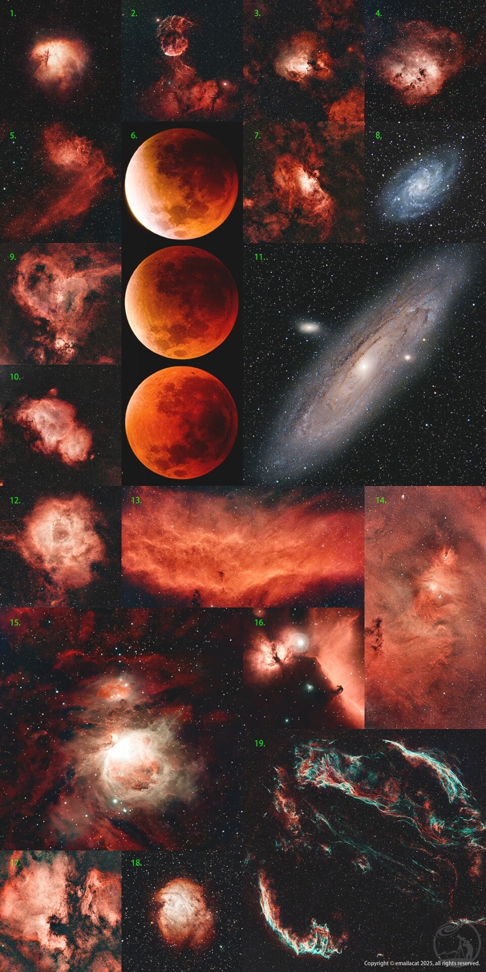 2025年天文摄影合集