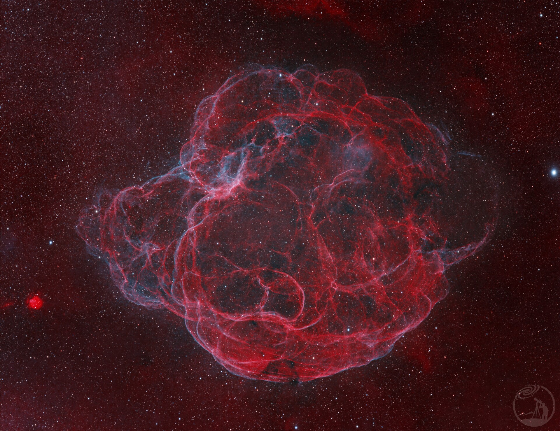 超新星爆发遗迹sh2-240