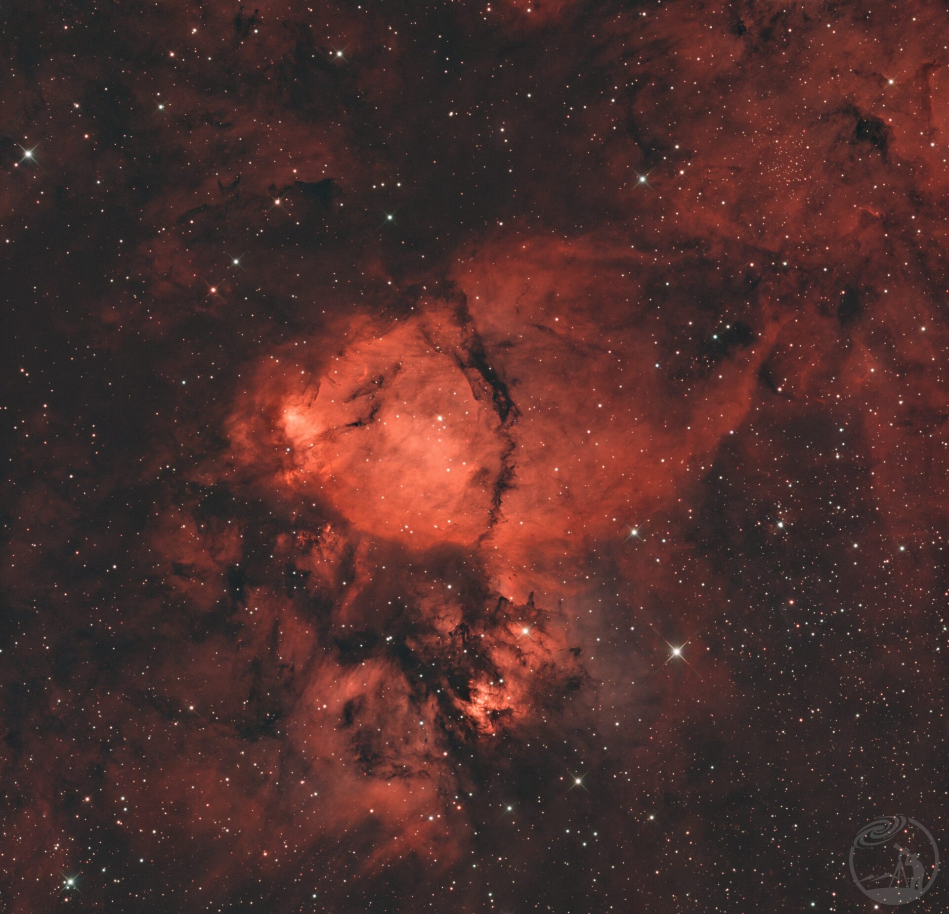 IC 1795 鱼头星云