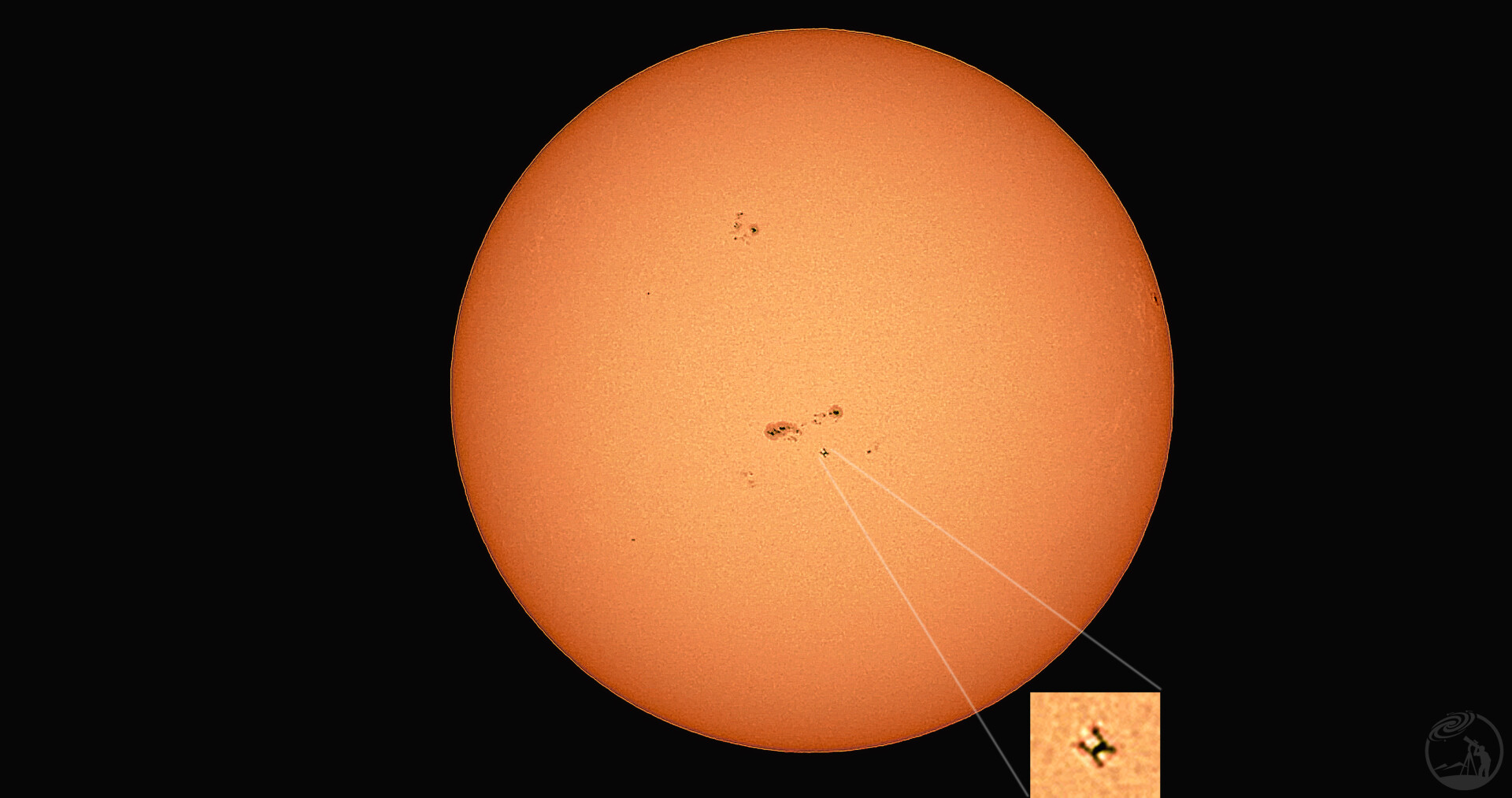 2026年第一个中国空间站凌日（单帧）