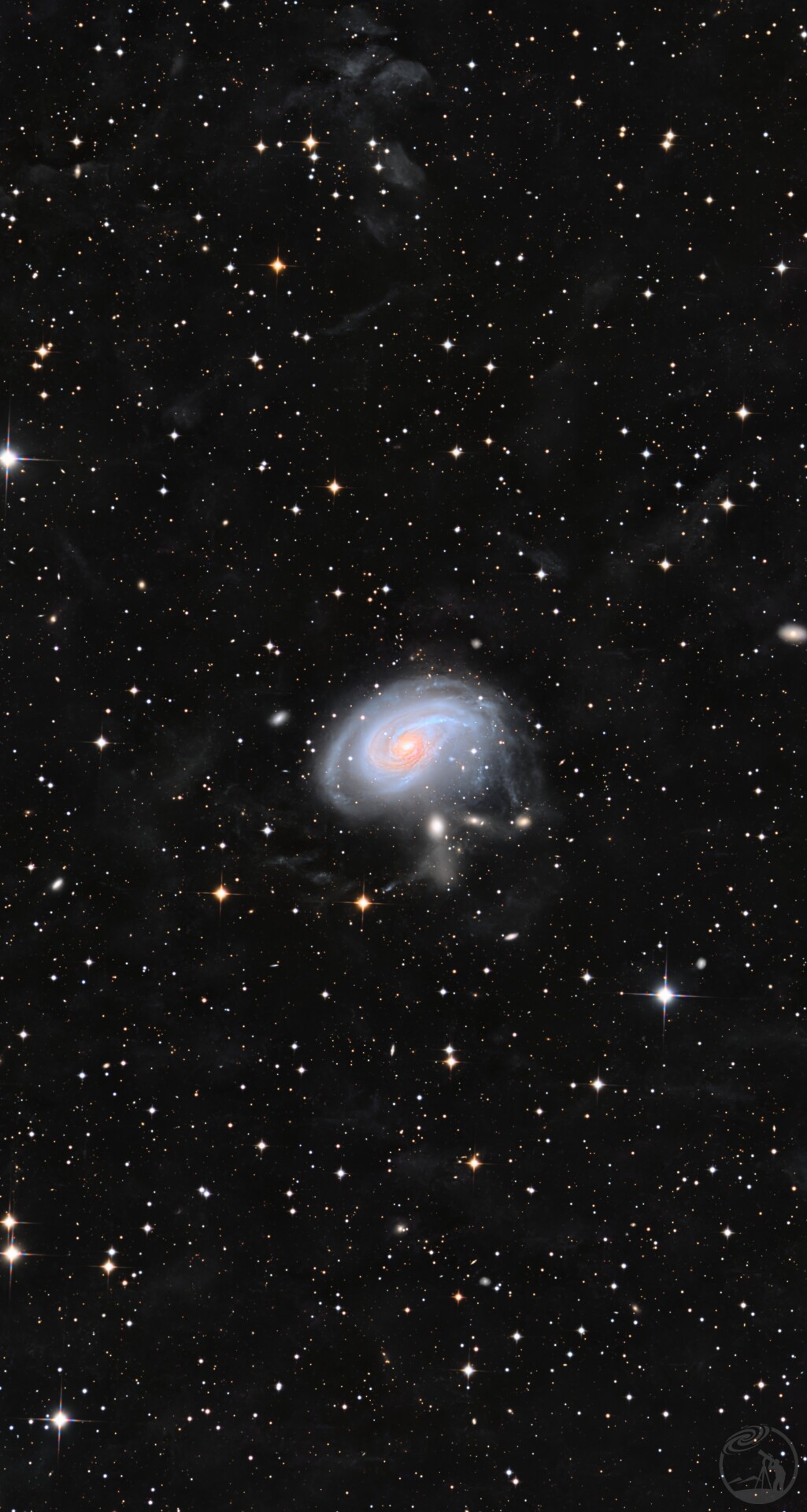 NGC772漂亮小拉花