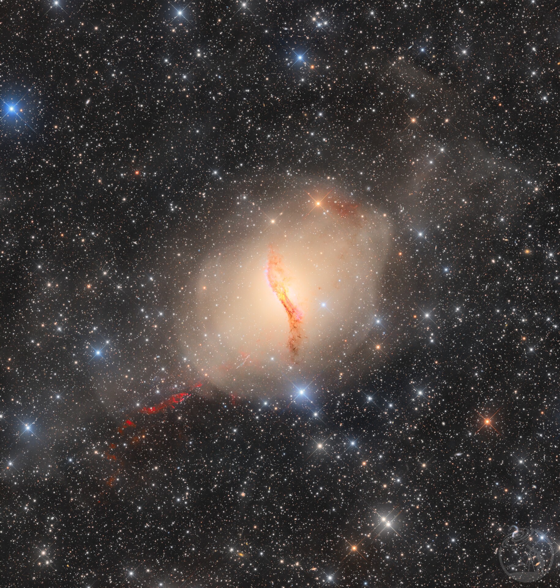 半人马座的喷流NGC5128