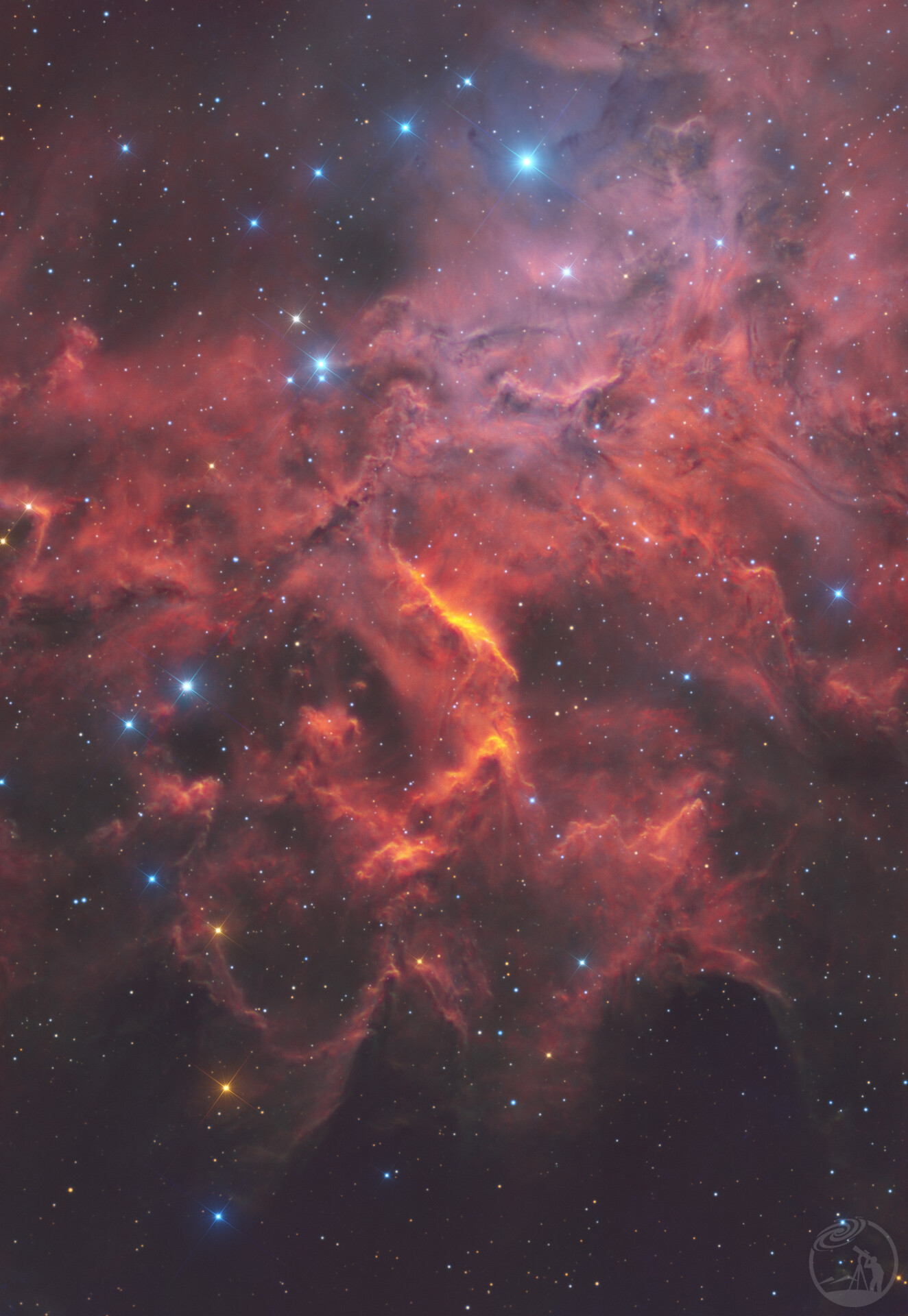 千沟万壑的IC405