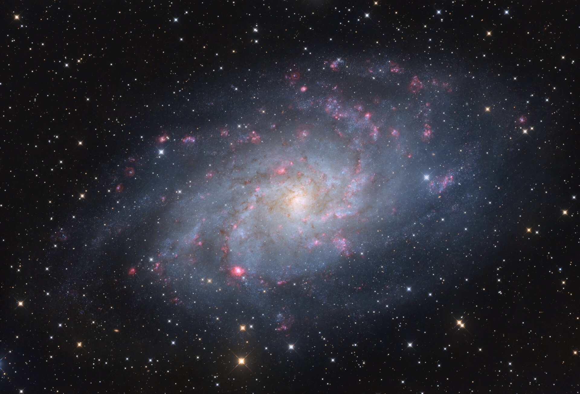 M33浅度曝光