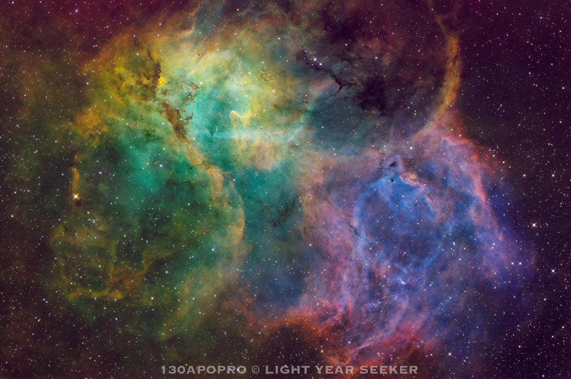 【黑区打野素材】狮子星云