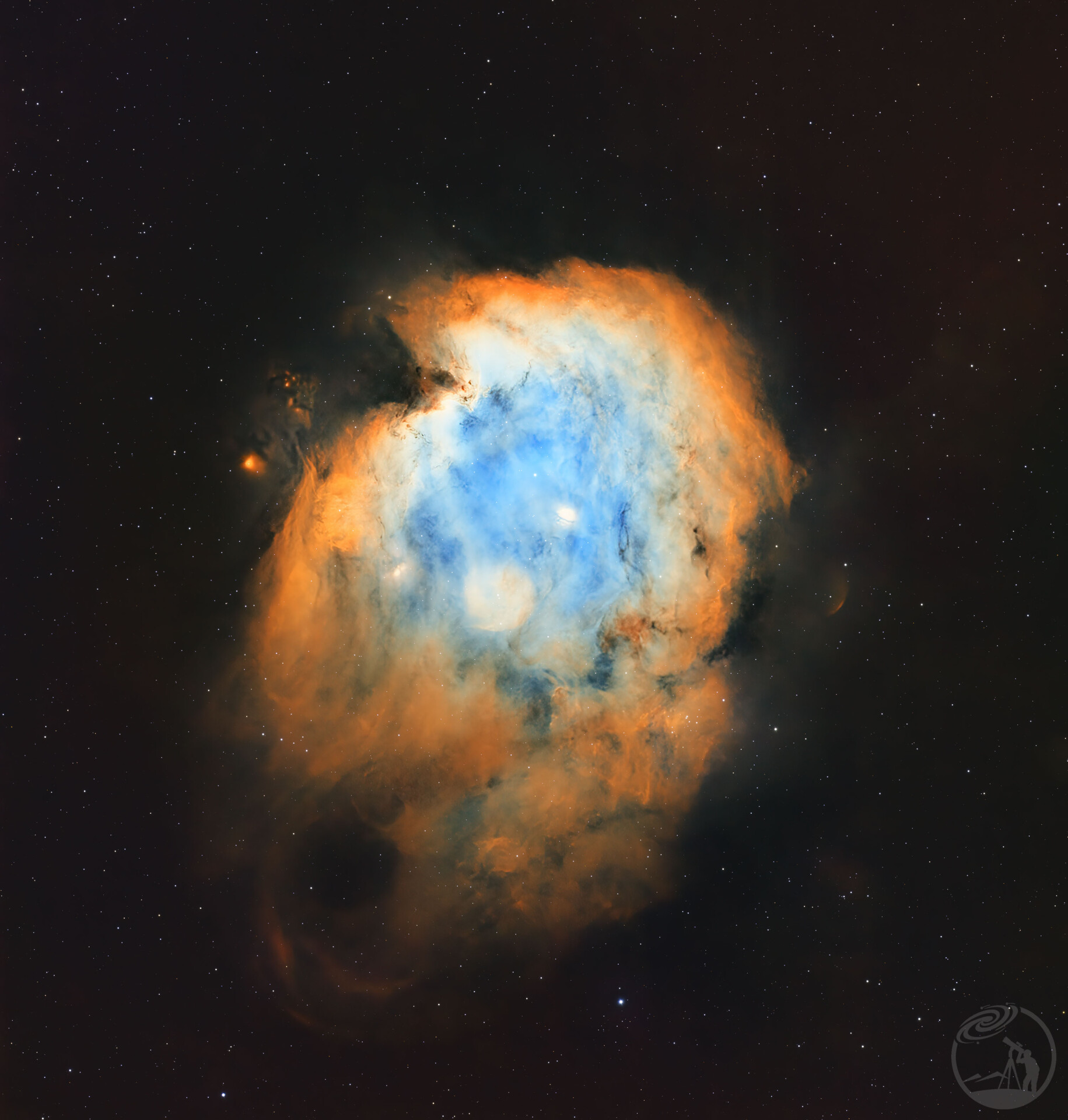 猴头星云（NGC 2174）