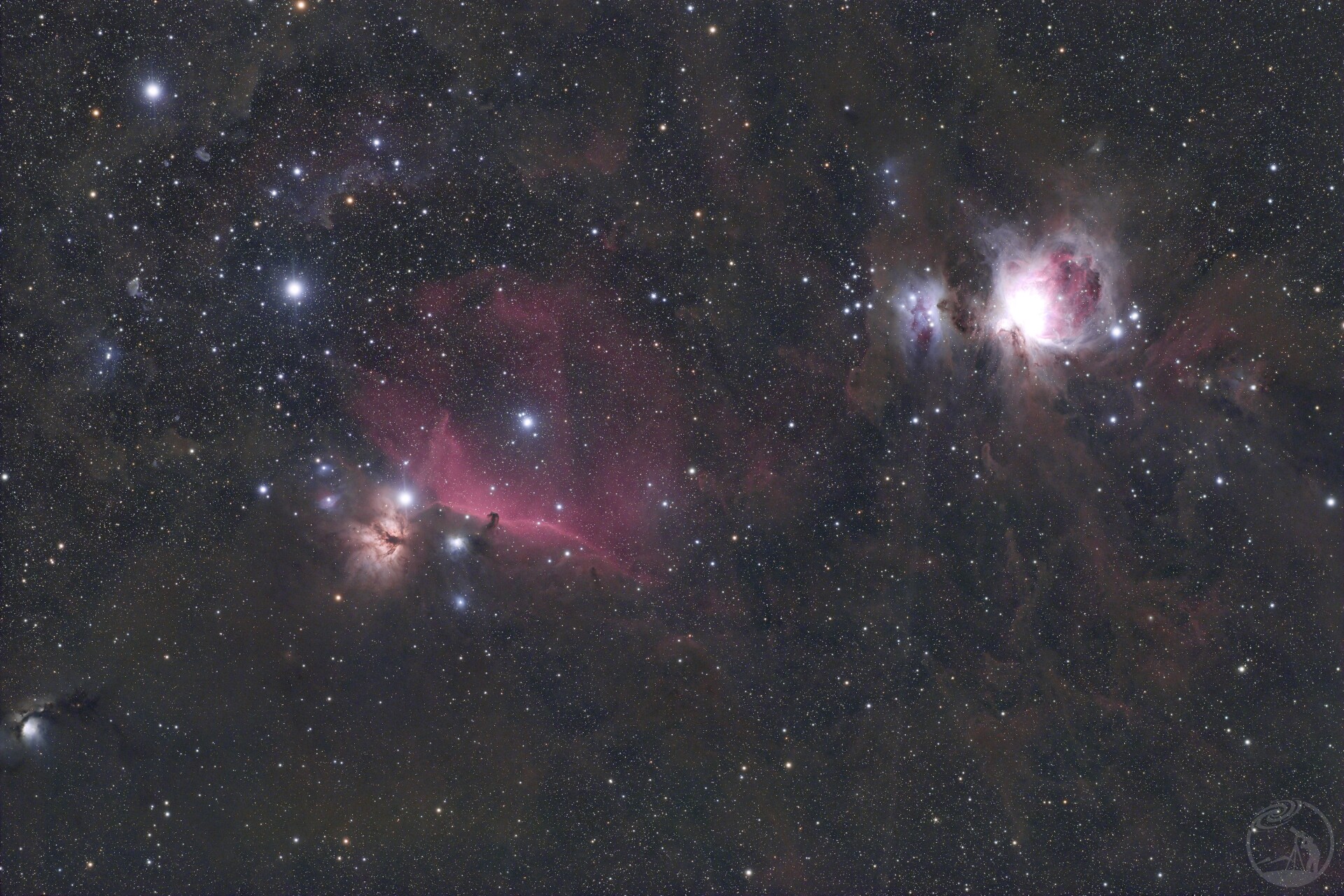 猎户座大星云+马头星云