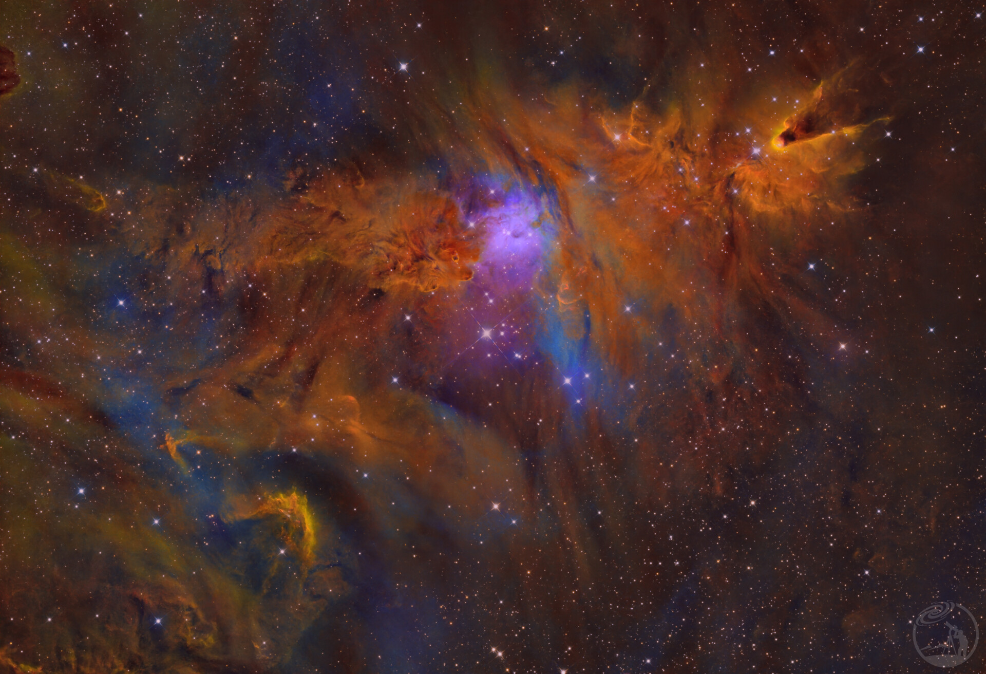 2026年第一拍，圣诞树星云