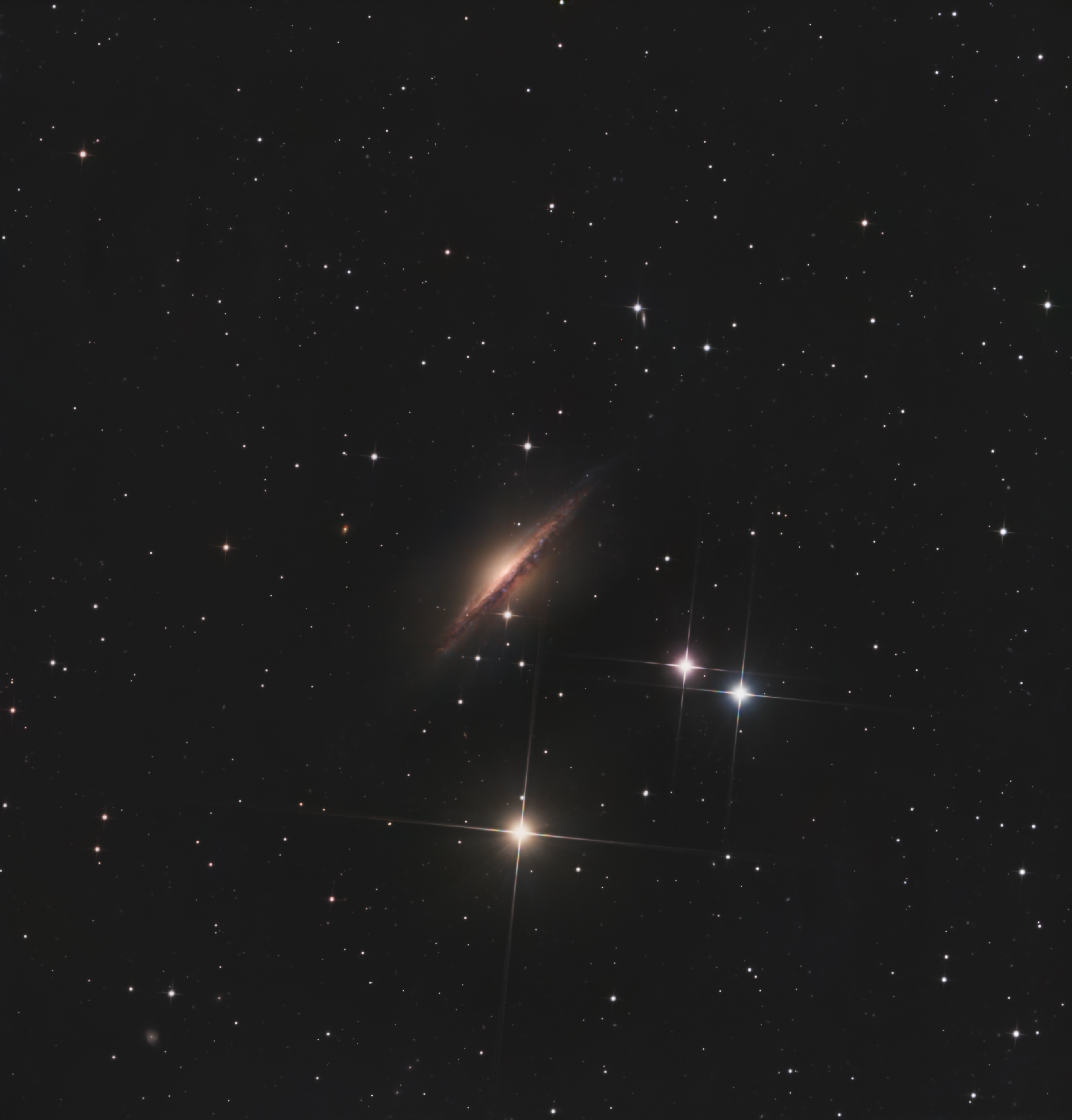 ngc1055笑脸星系