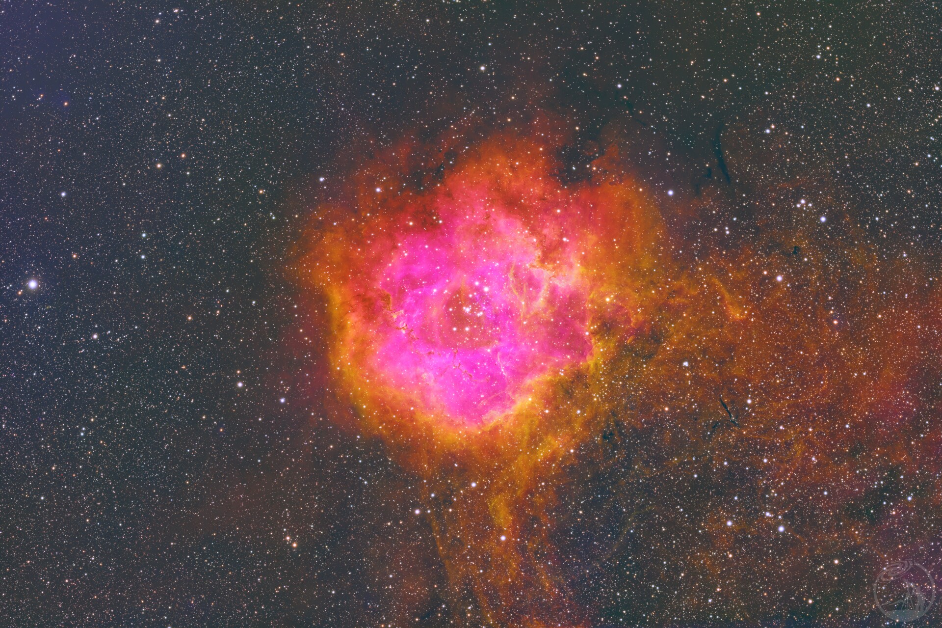 宇宙级的浪漫の玫瑰星云