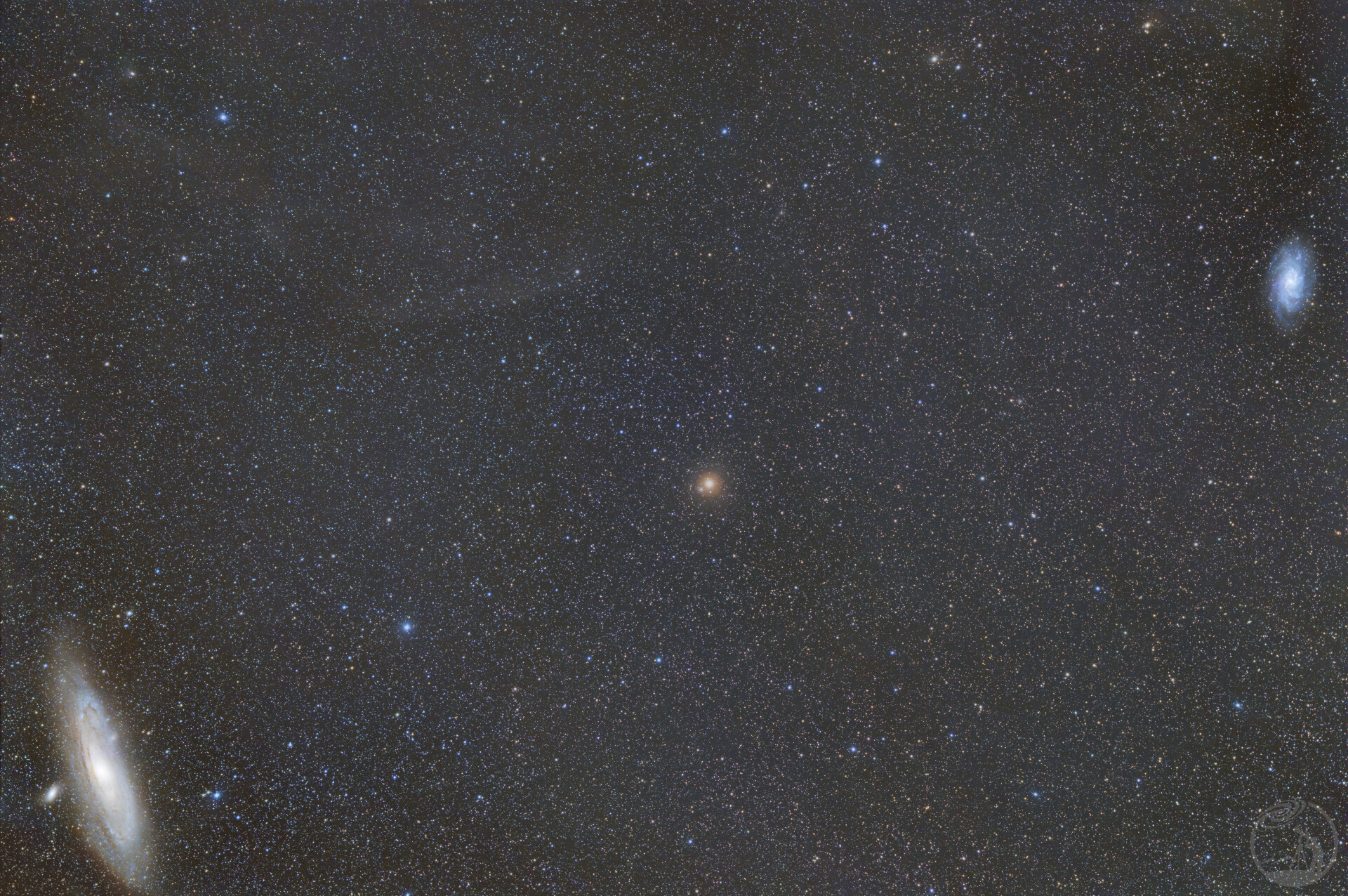 m31合影m33打野一个钟