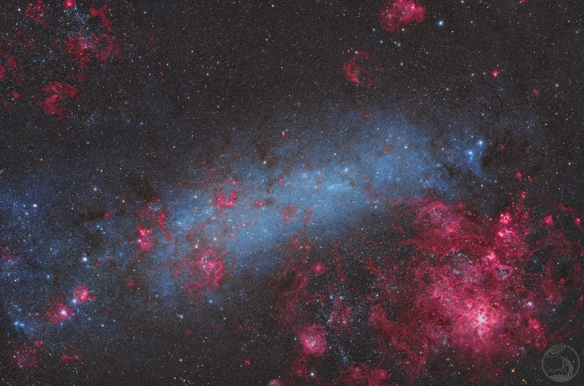 LMC大麦哲伦星系 - 最闪耀的群星