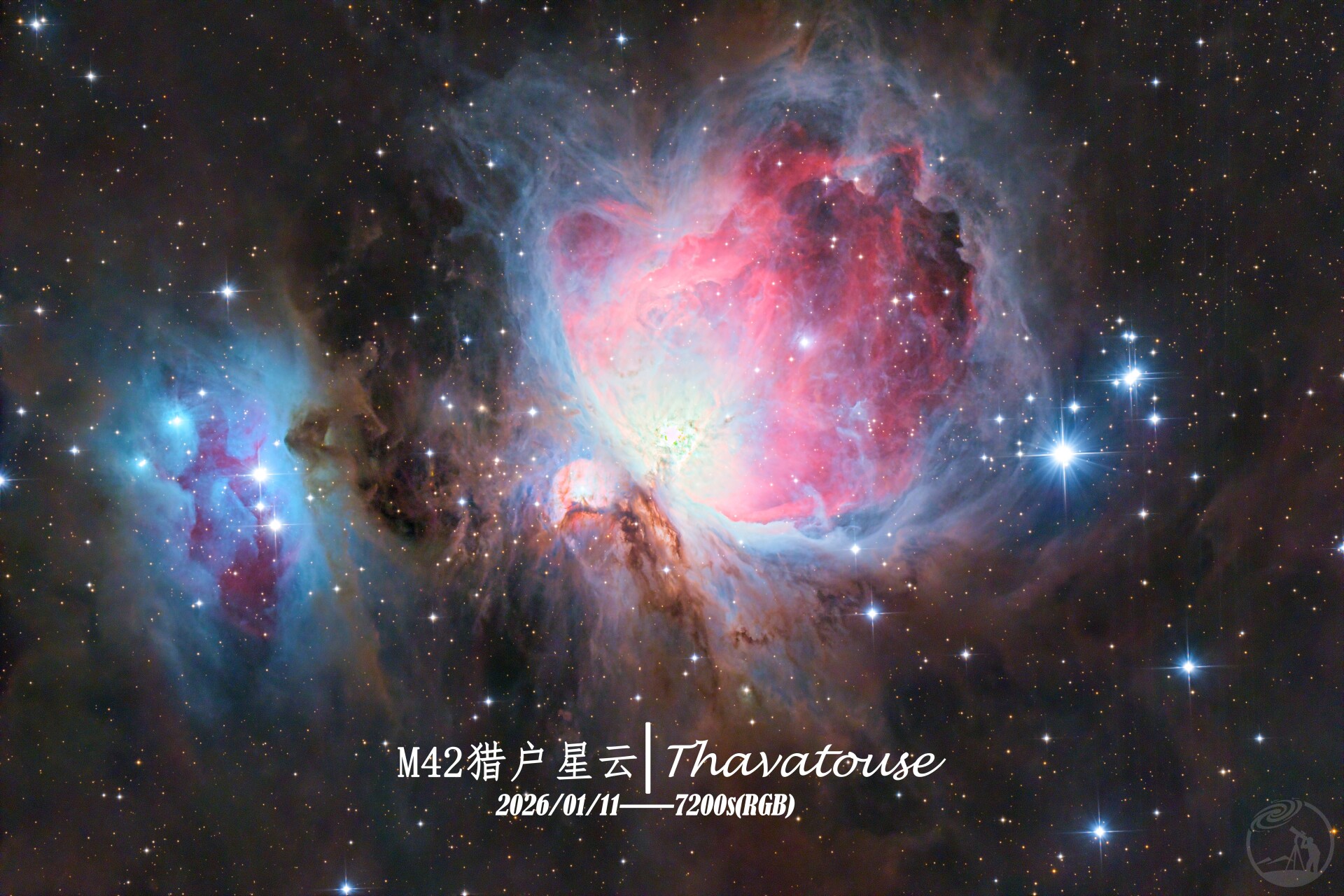 寒假第一张：M42猎户星云