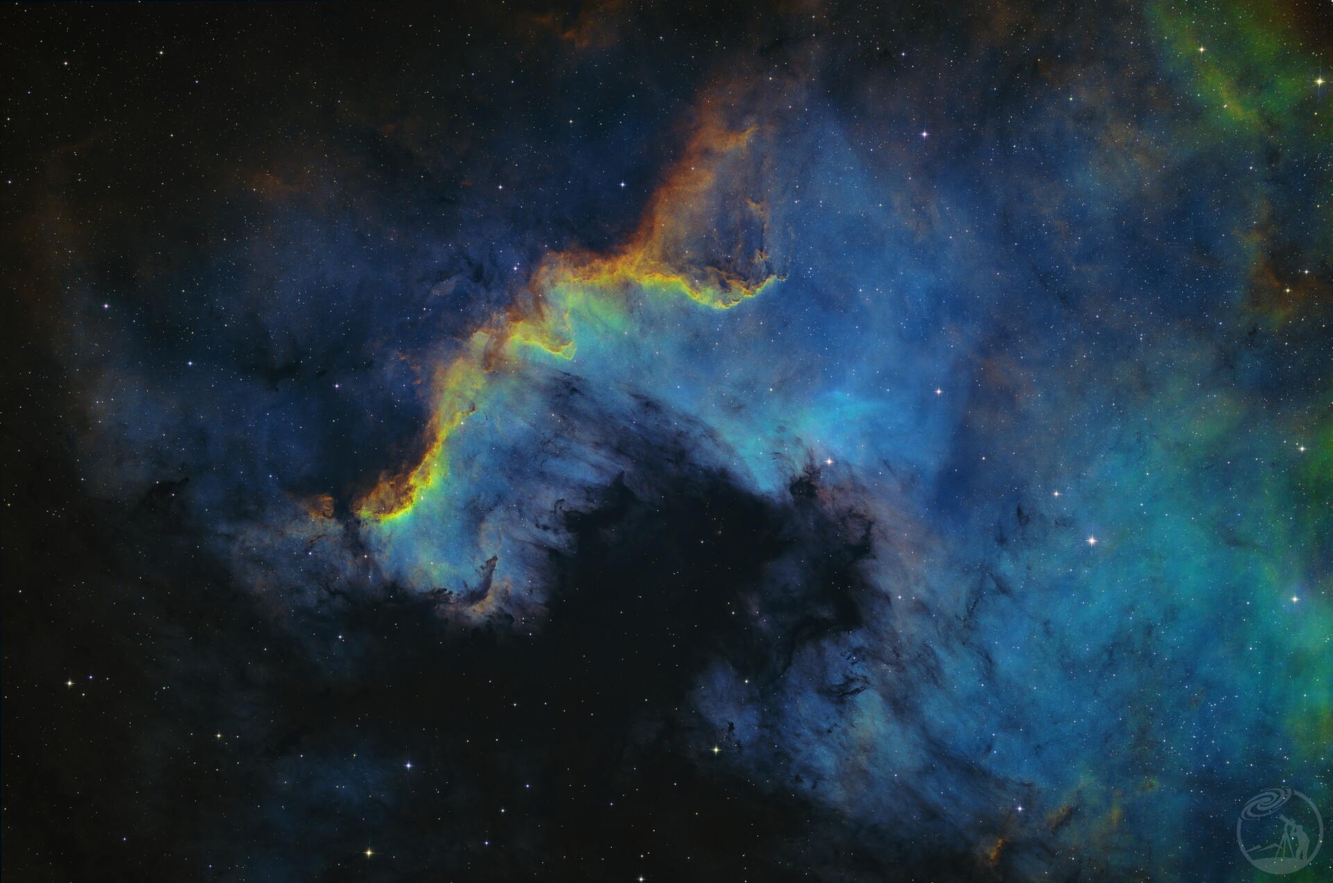 ngc7000天鹅座之墙