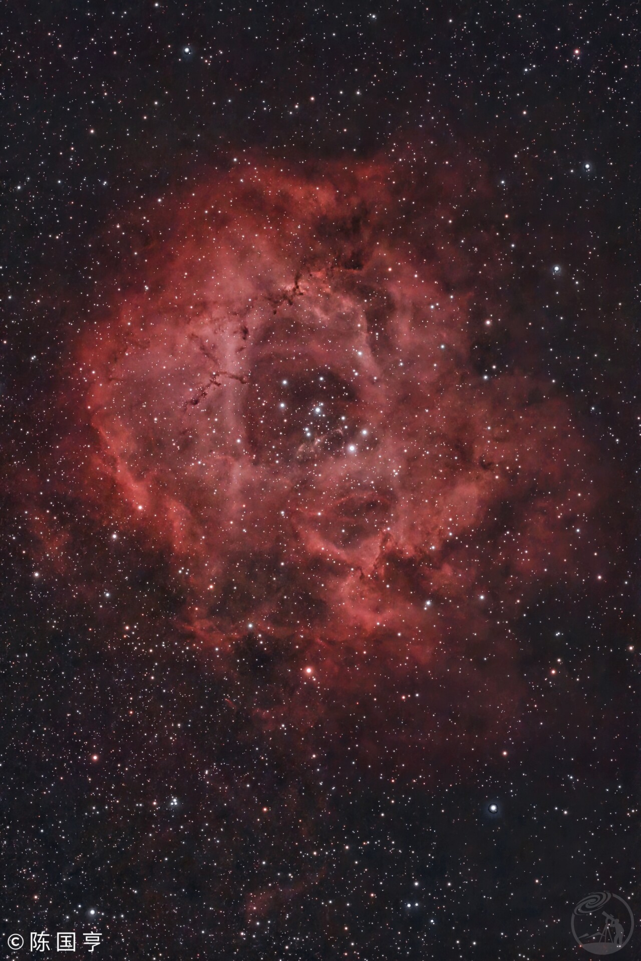 9级区2晚叠加玫瑰星云
