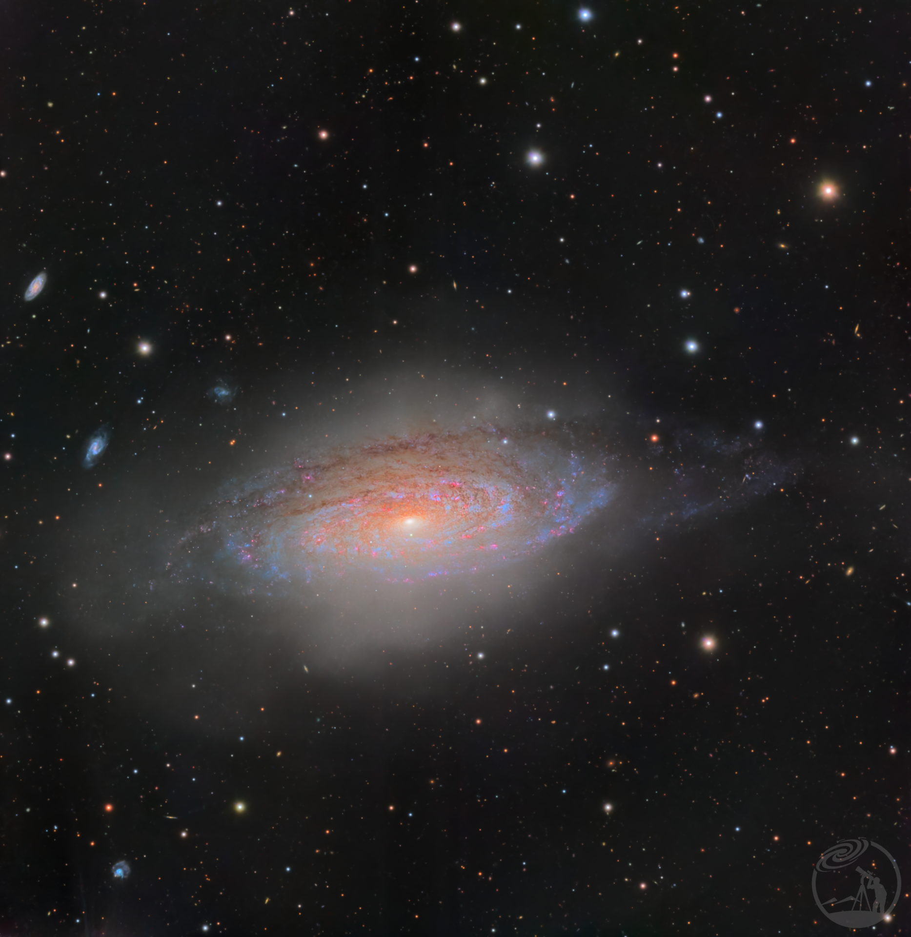 超新星SN2024AECX-NGC3521 LRGB