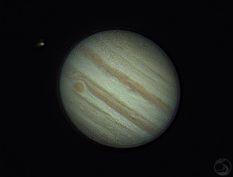 木星、木卫一、大红斑