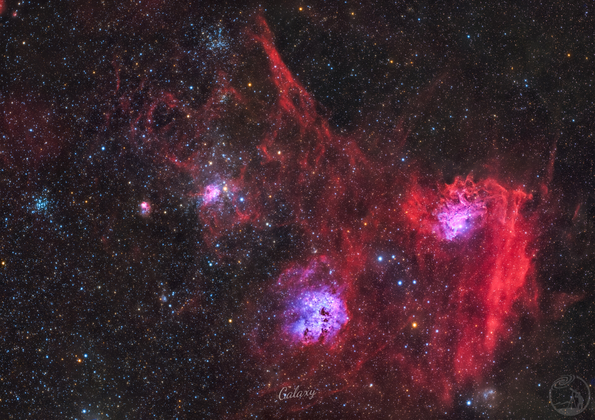 熊熊燃烧的火焰之星