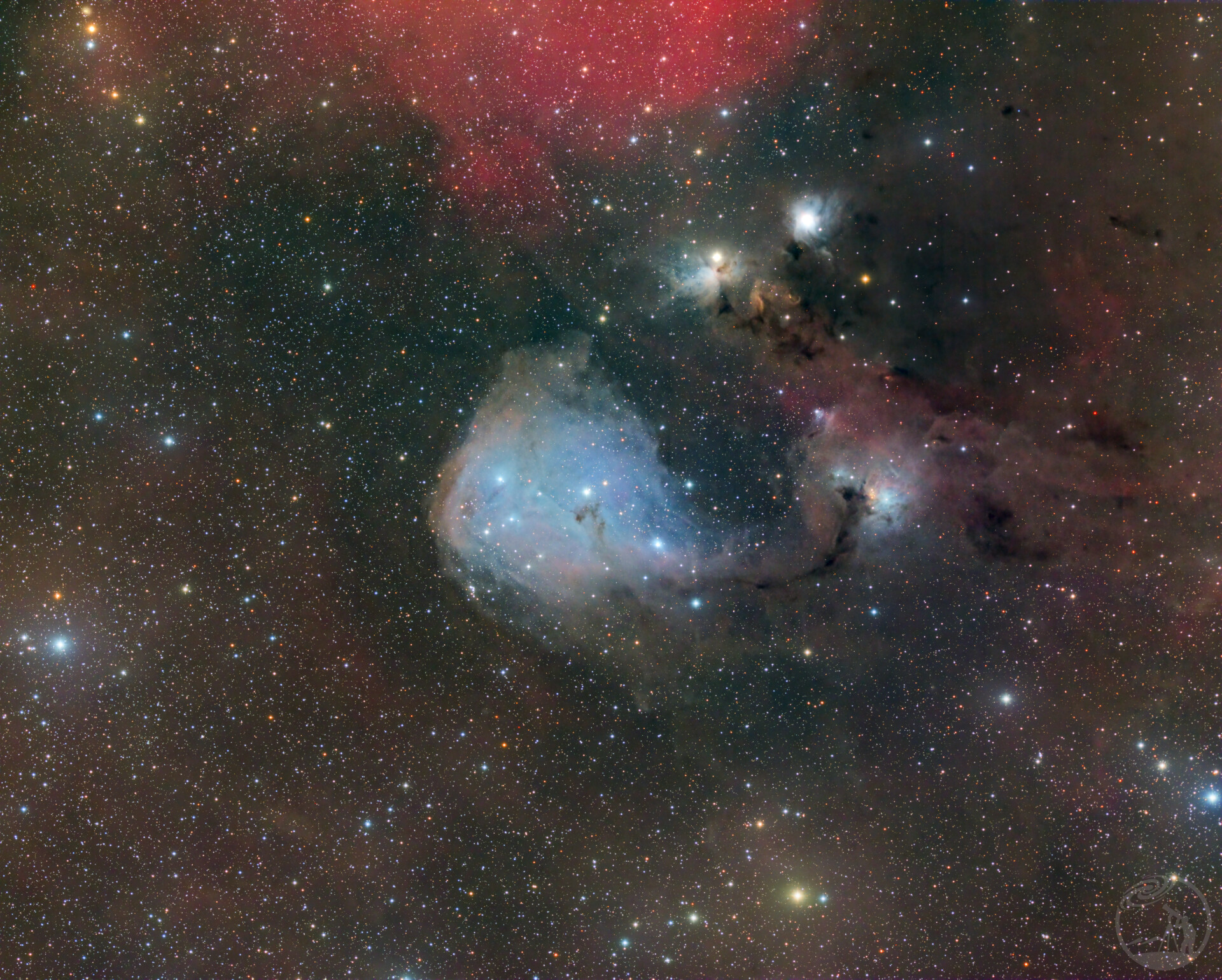 IC447宇宙小蓝鲸(德雷尔星云)