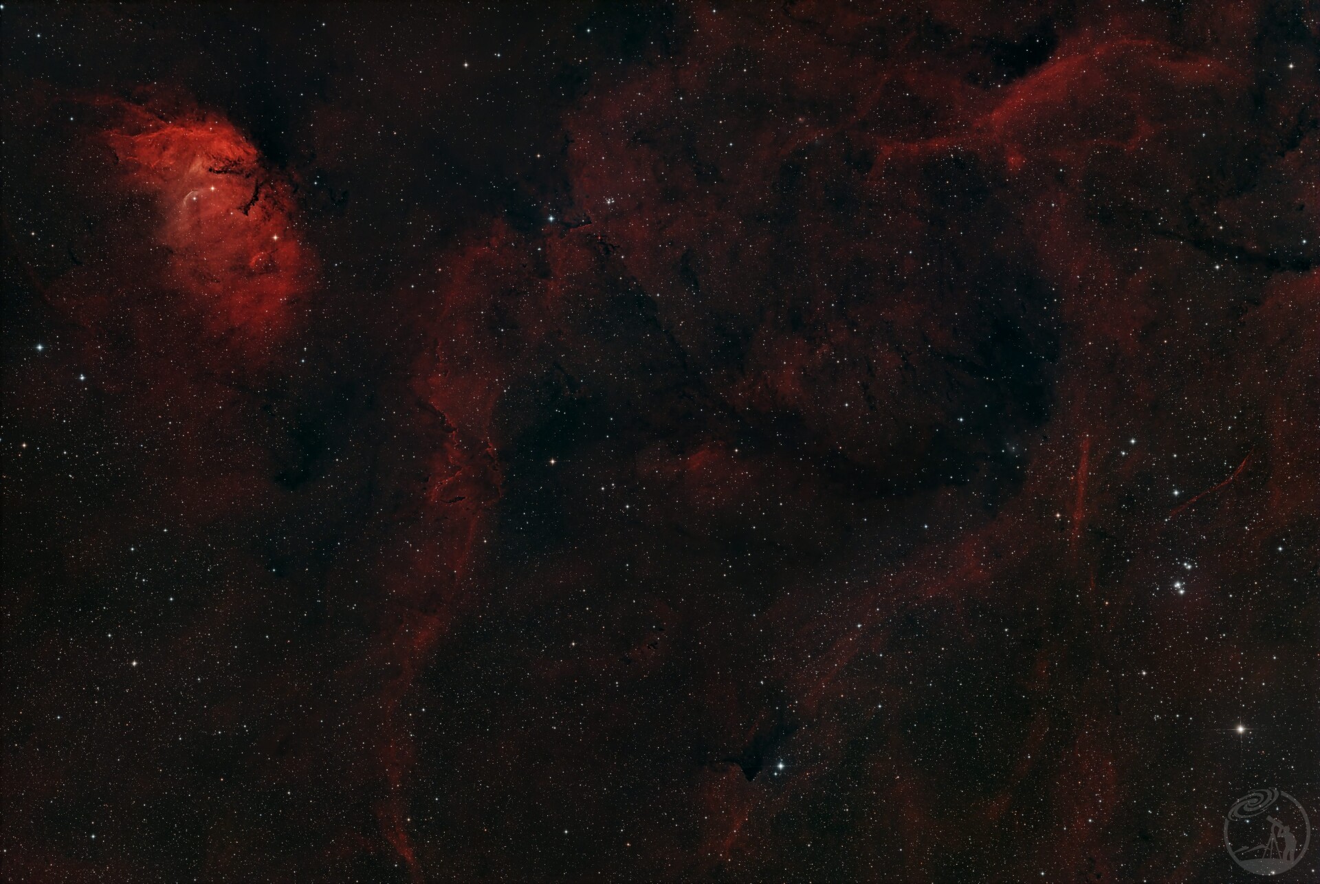 Barnard 144盘鱼反射星云