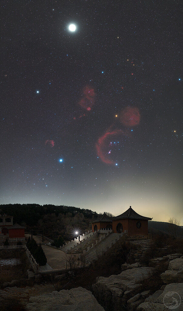 夜空中最亮的星