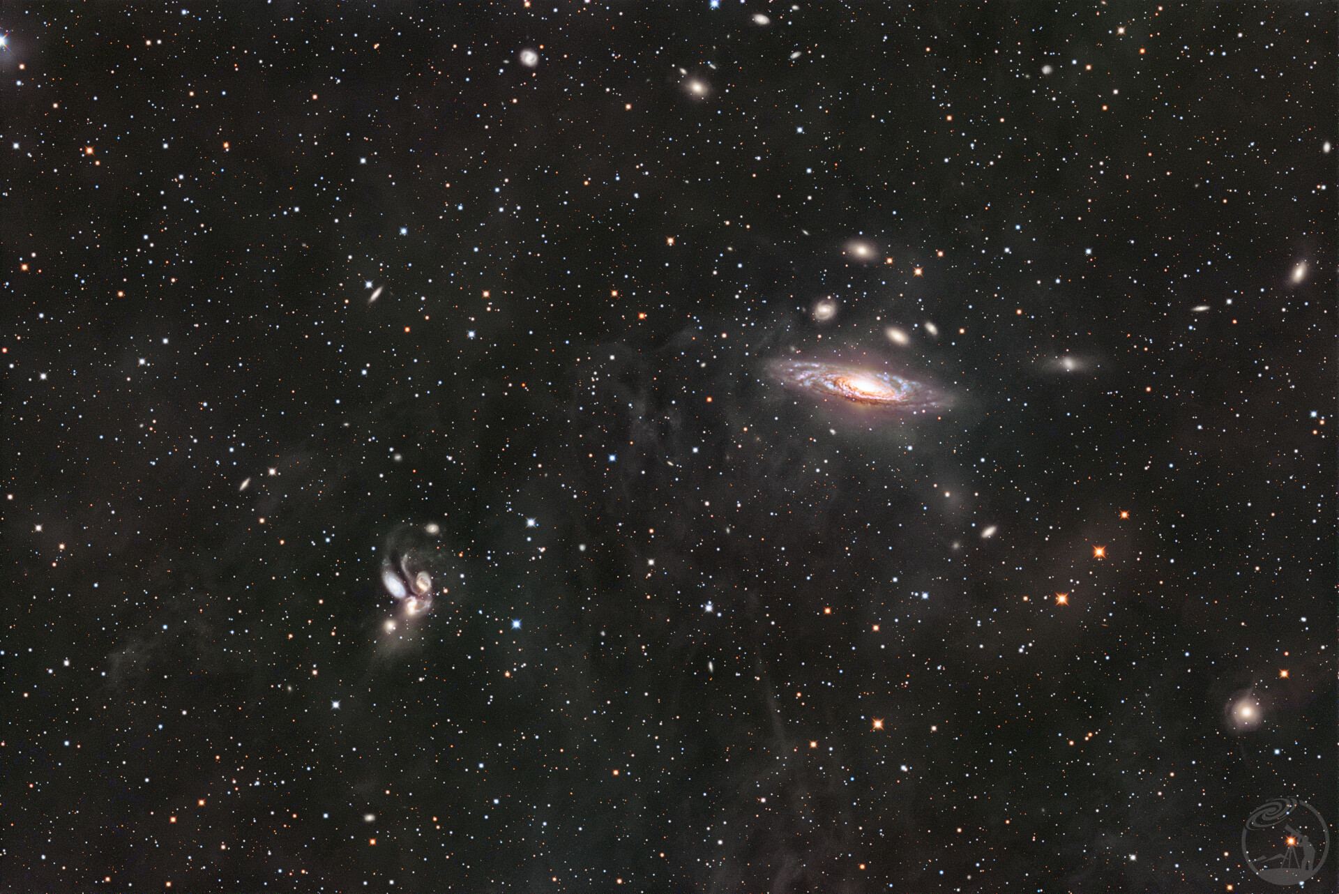 鹿舔星系和斯蒂芬五重奏