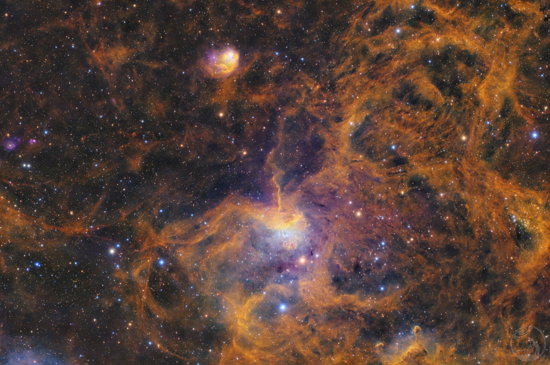 IC417 - 蜘蛛星云