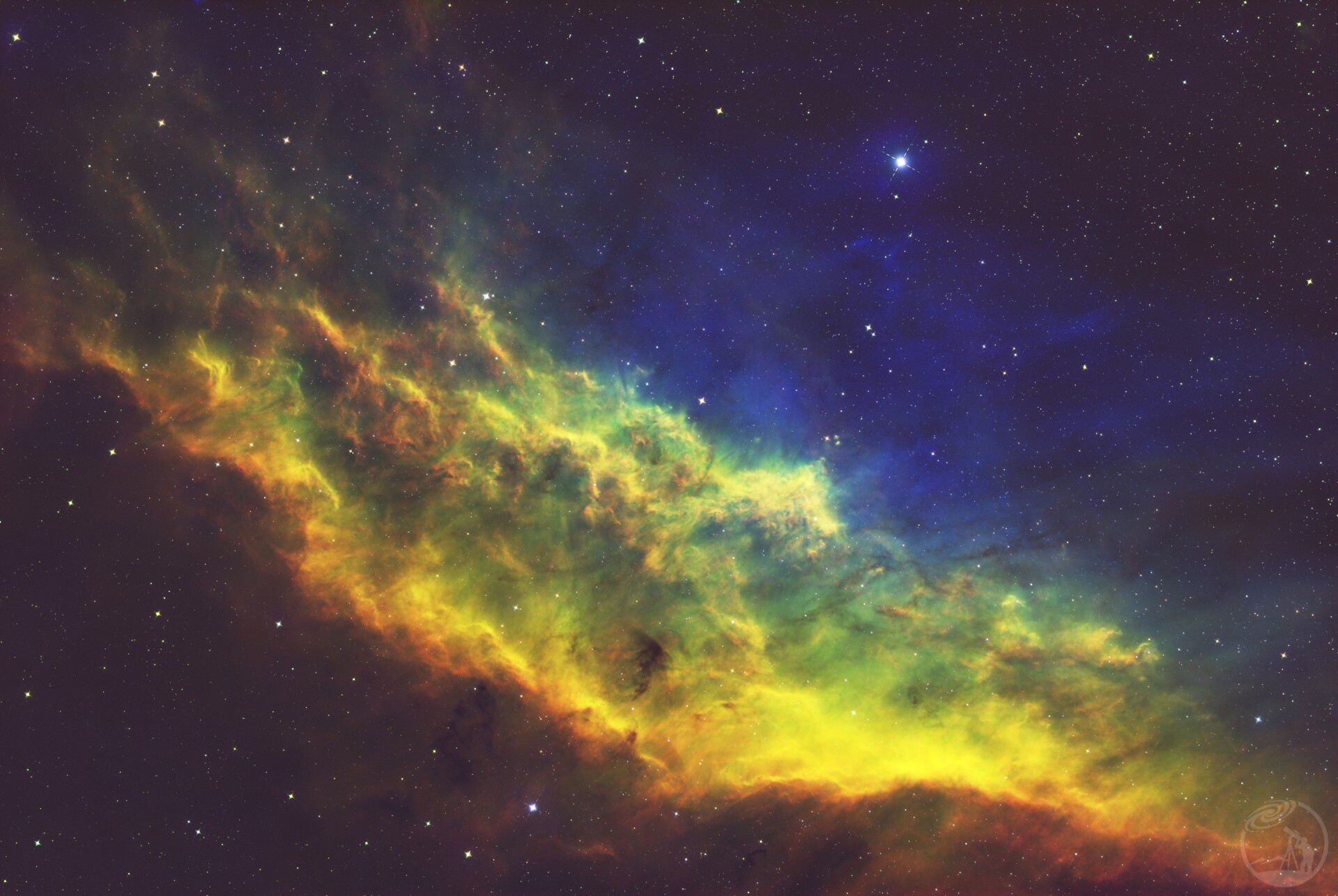 NGC1499加州星云SHO