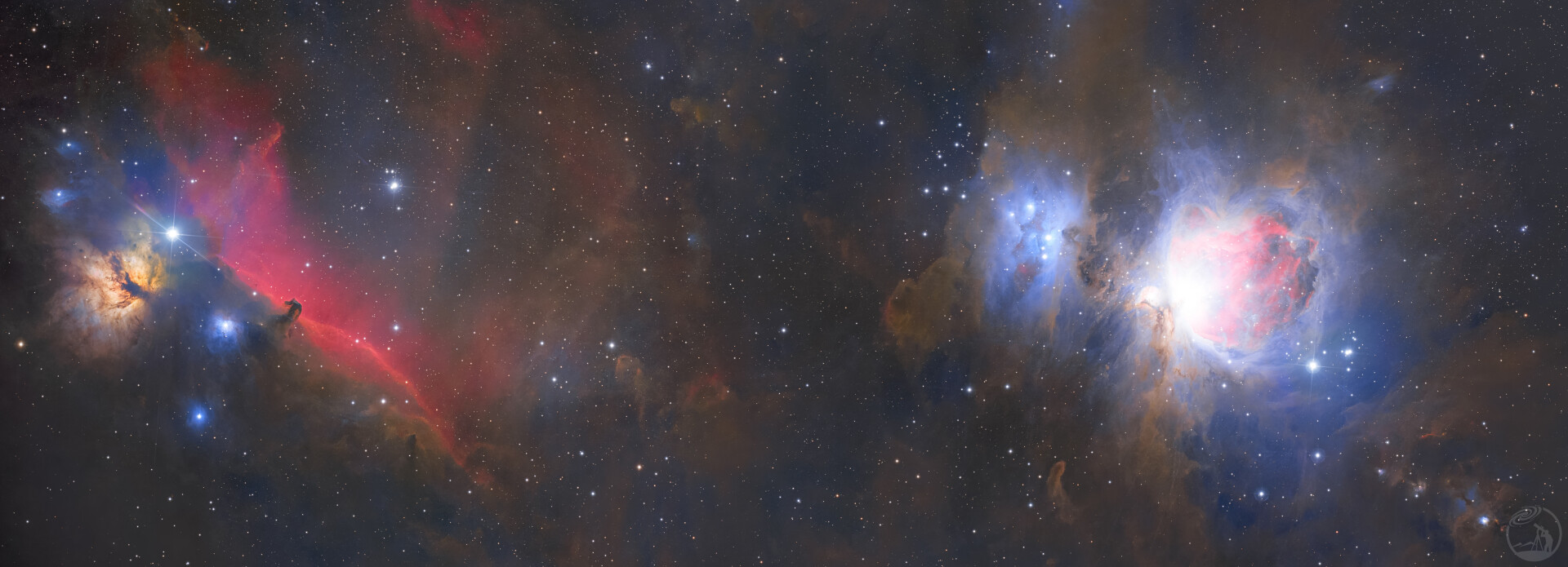 马头星云与猎户座大星云