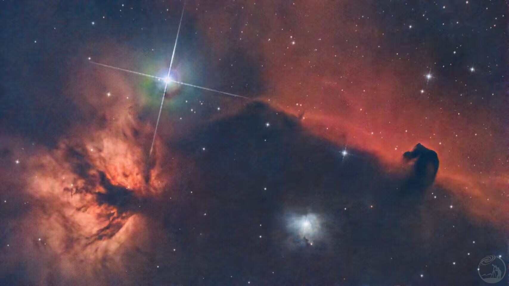 m42（上双窄带后拍的）